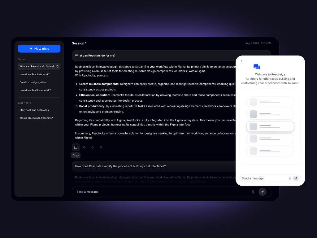 reachat: open-source chat framework