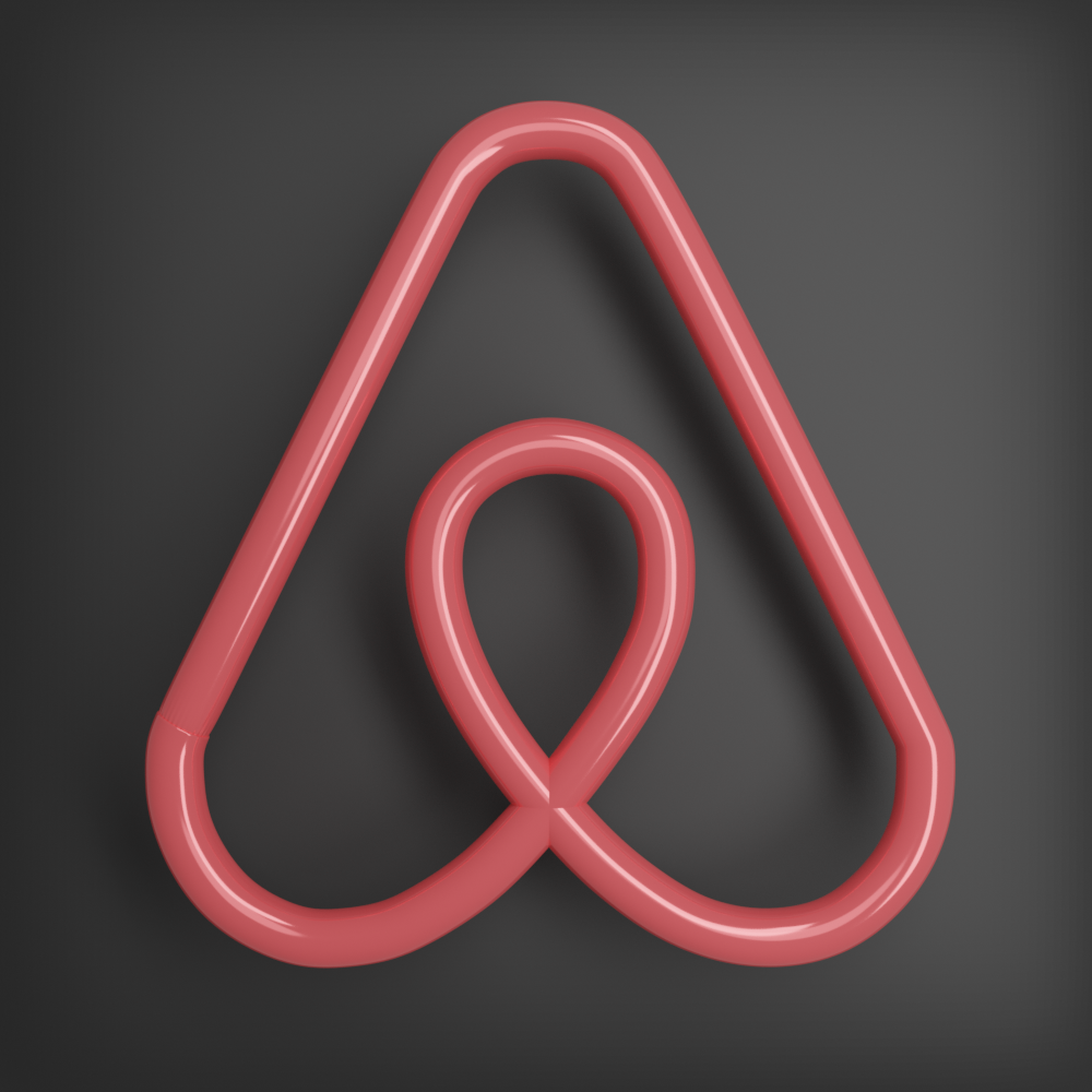 Airbnb 3D Icon