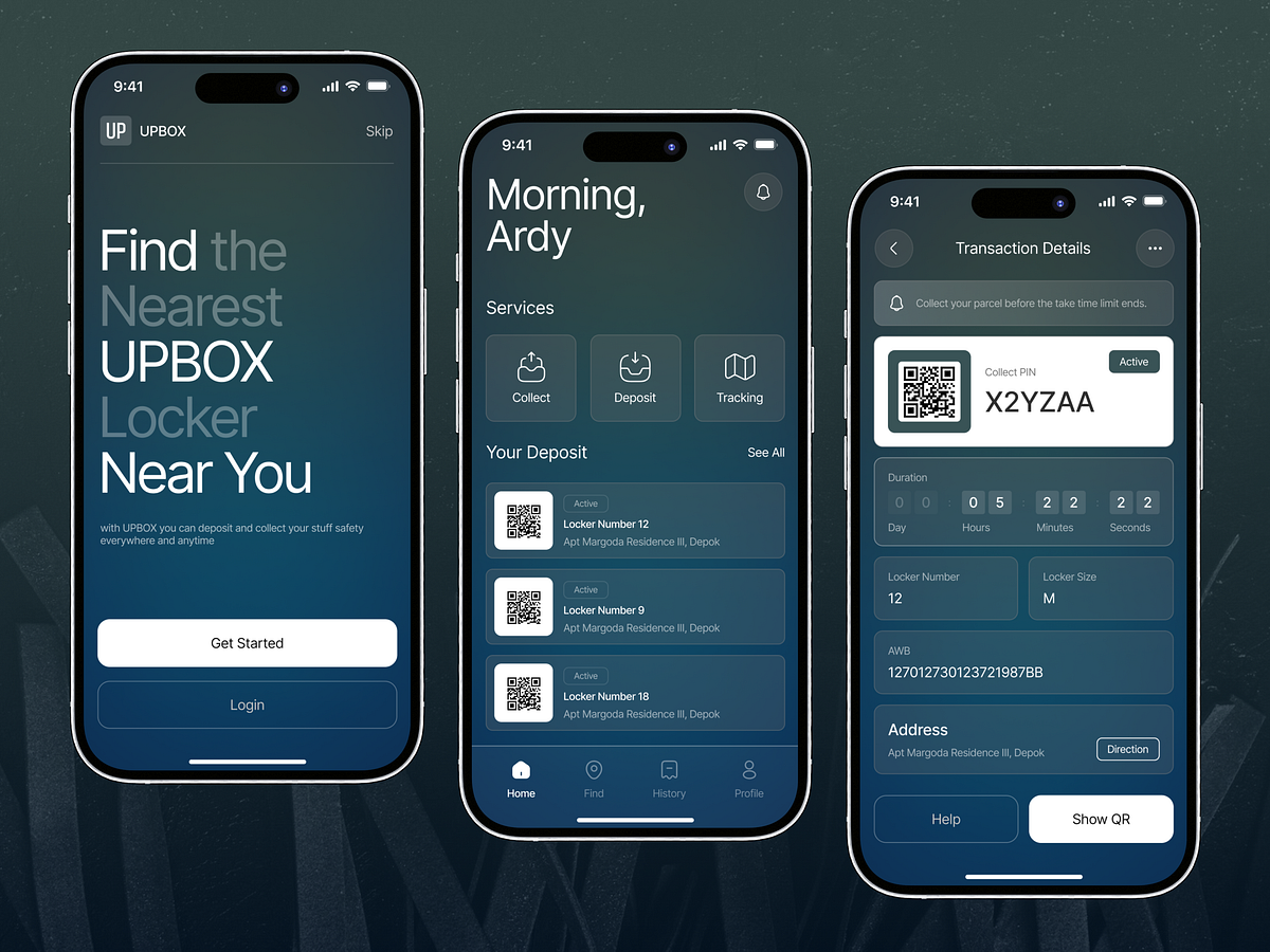 UPBOX - Smart Locker App