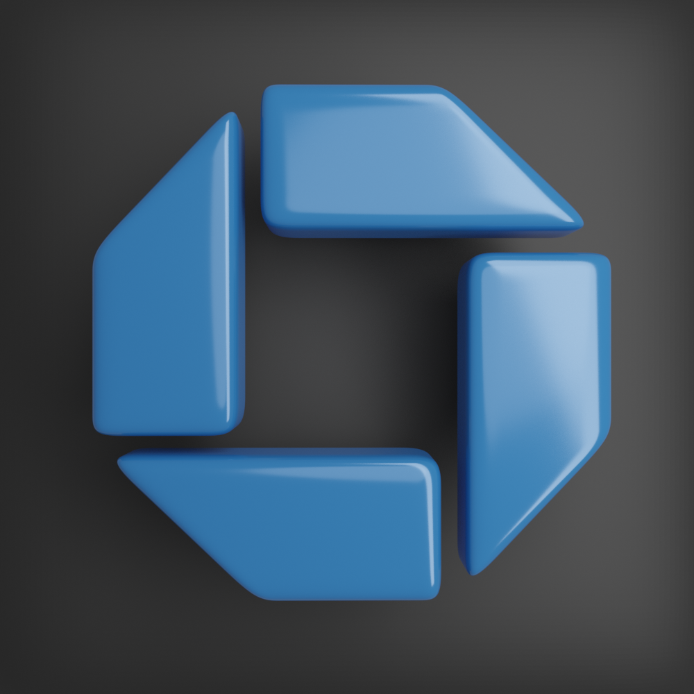 Chase Bank 3D Icon