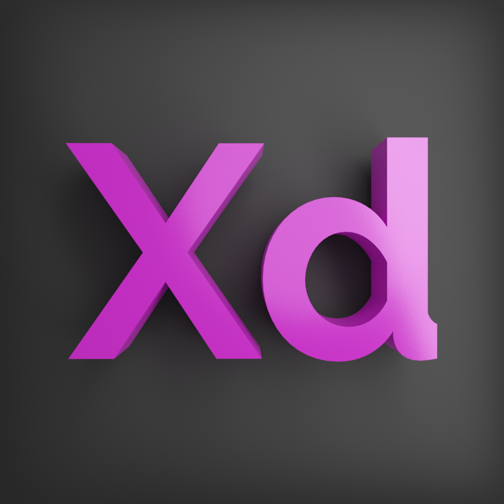 Adobe XD 3D Icon