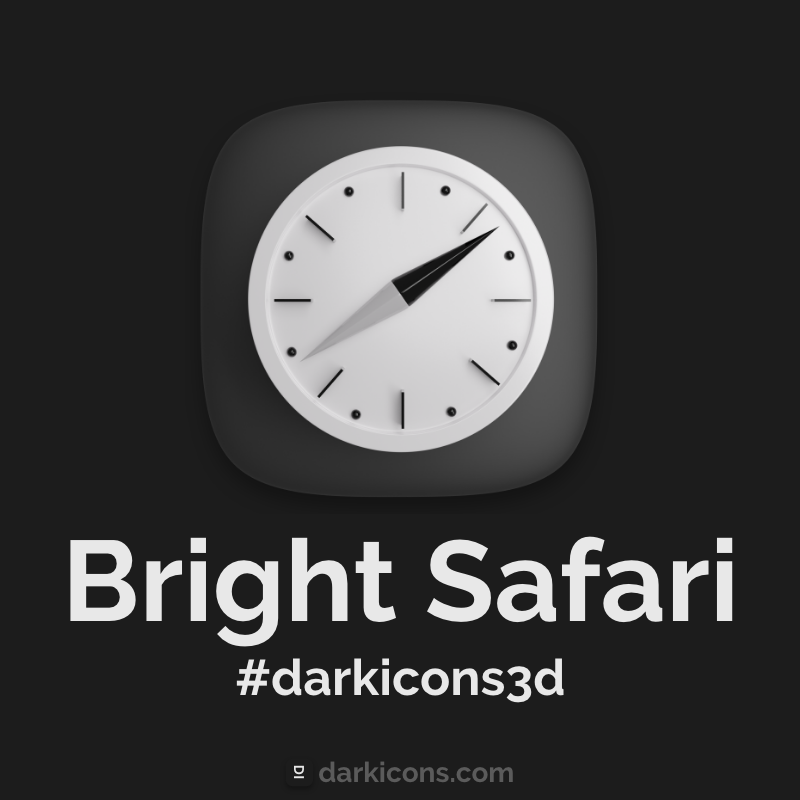 Safari 3D Icon