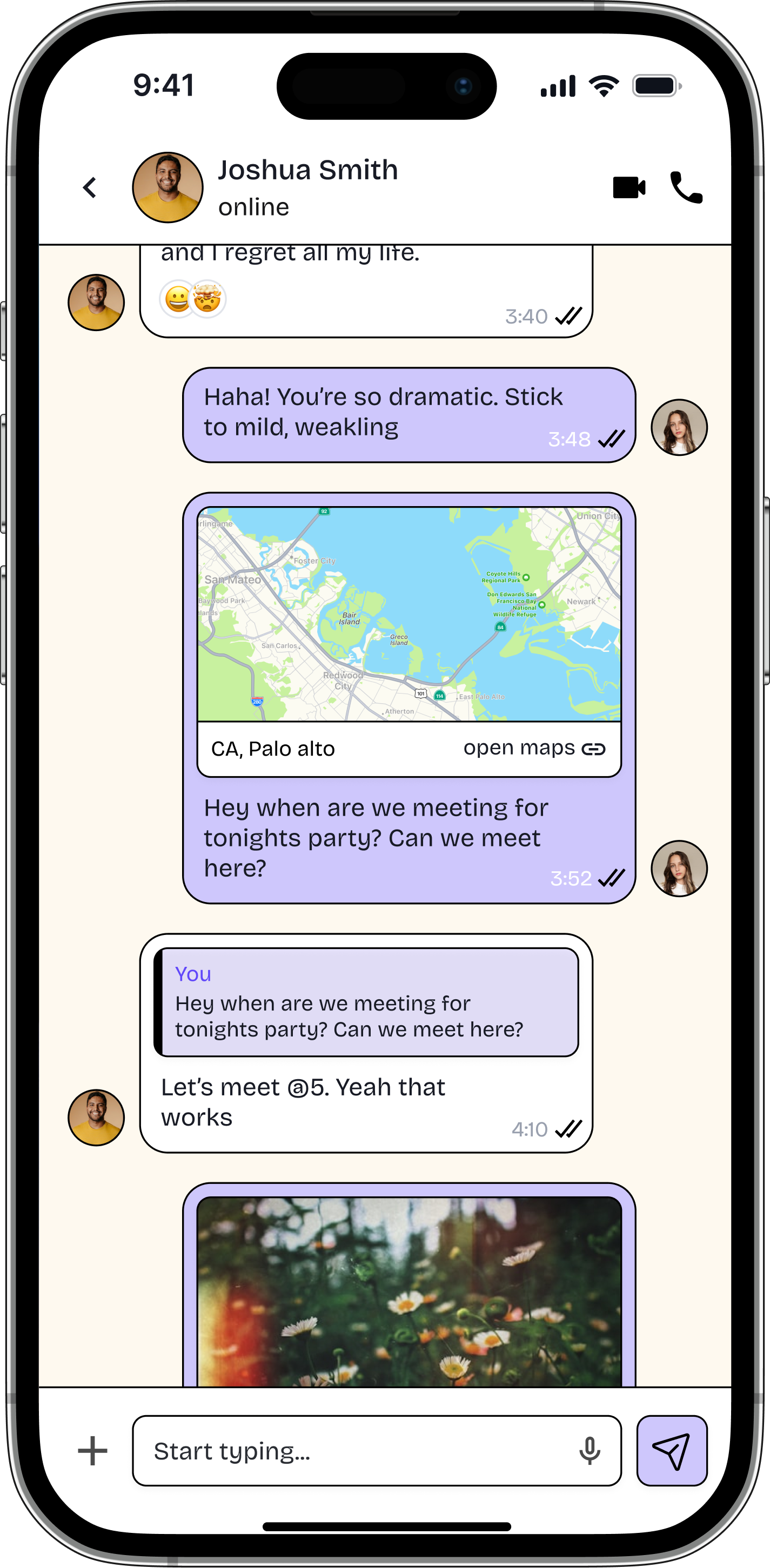 Chat Screen - UI 
