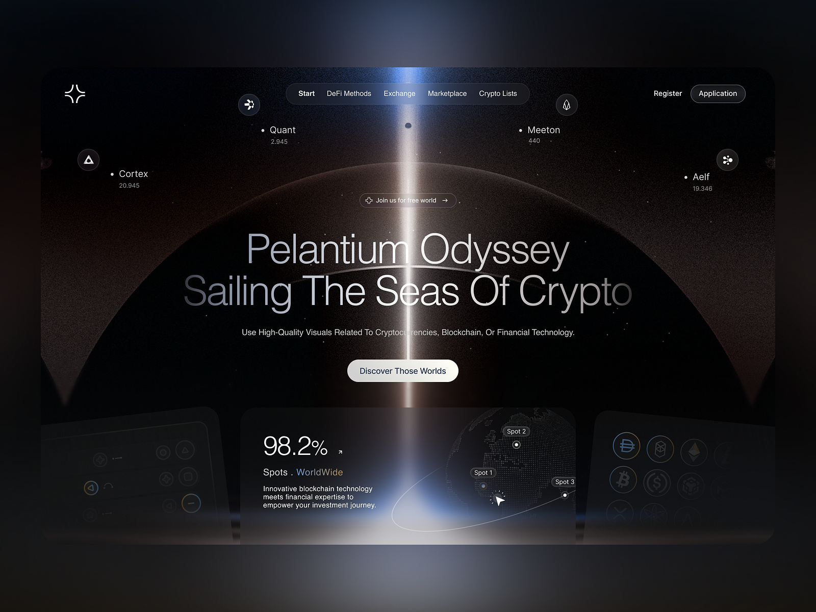 Pelantium Odyssey - Crypto Platform
