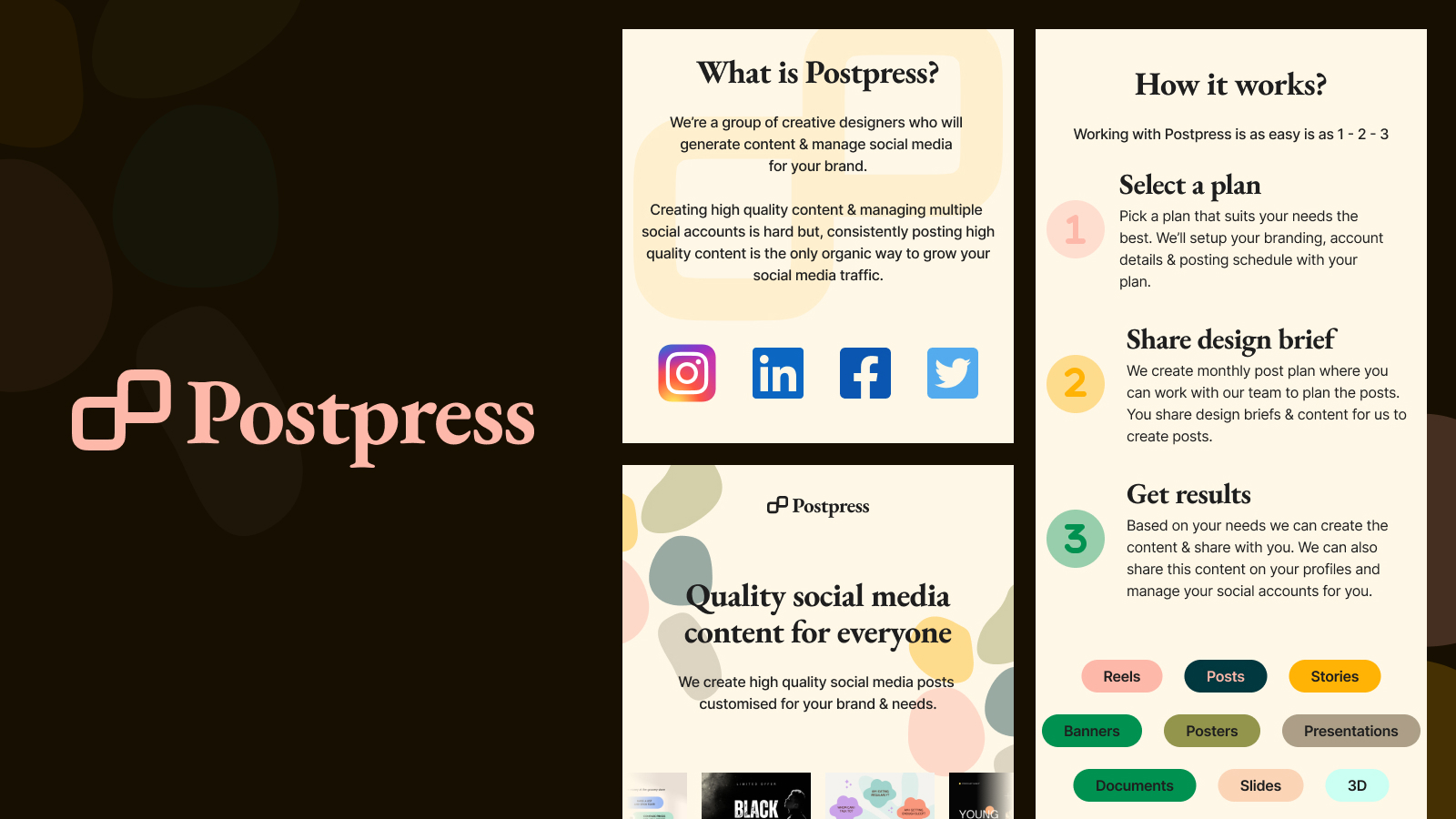 Branding & explainer deck