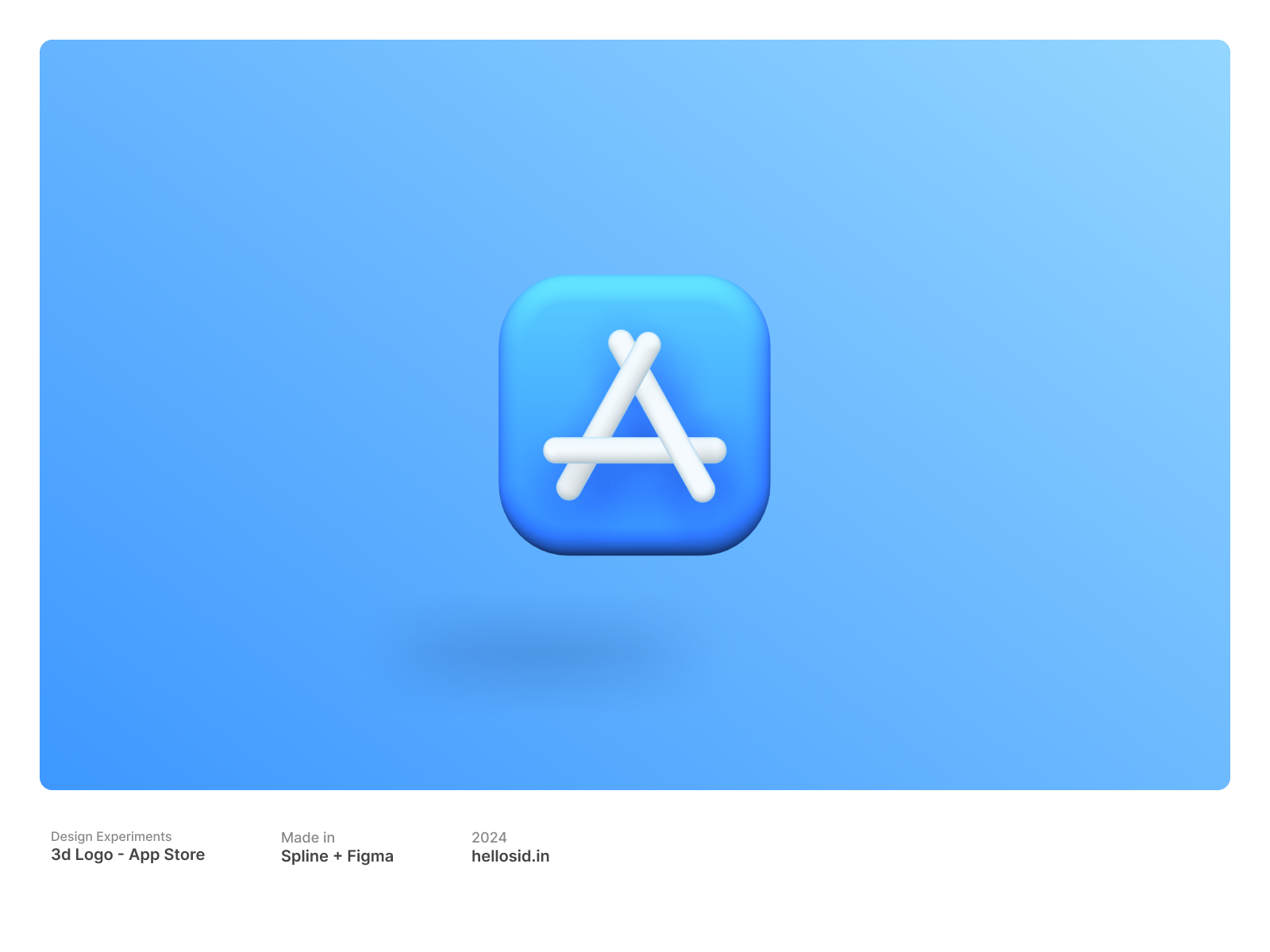 3d Logo on Spline - App Store
