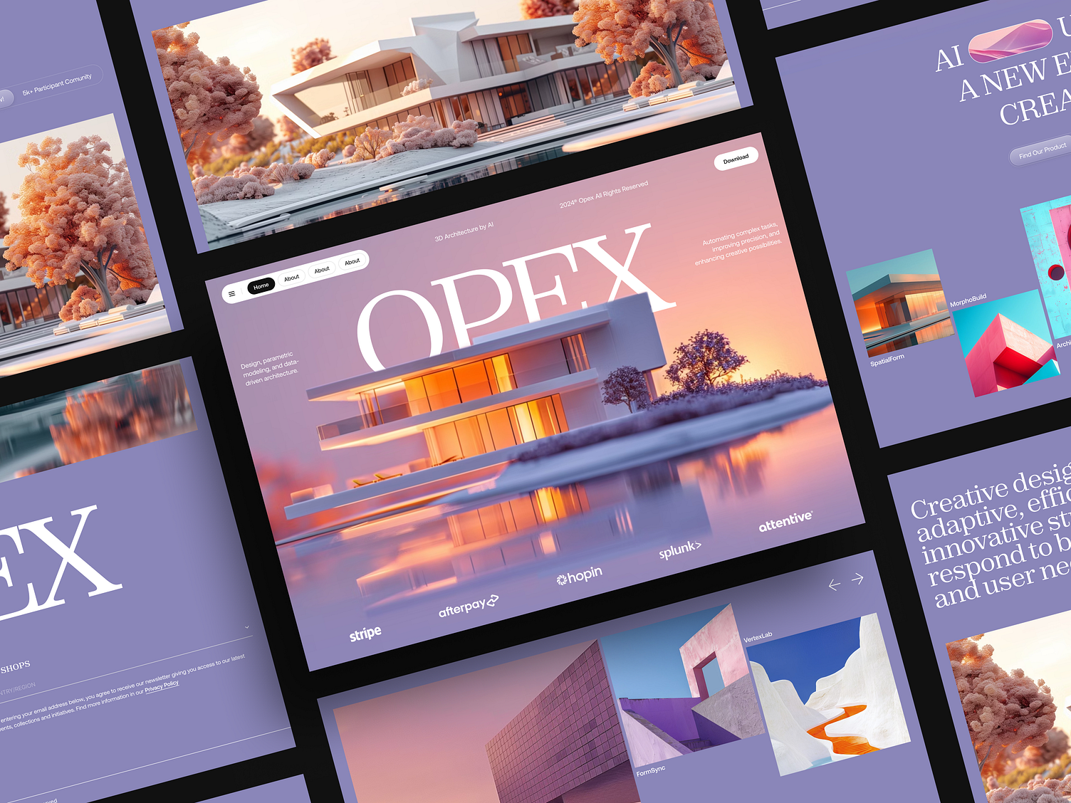 OPEX - Real Estate Landing Page