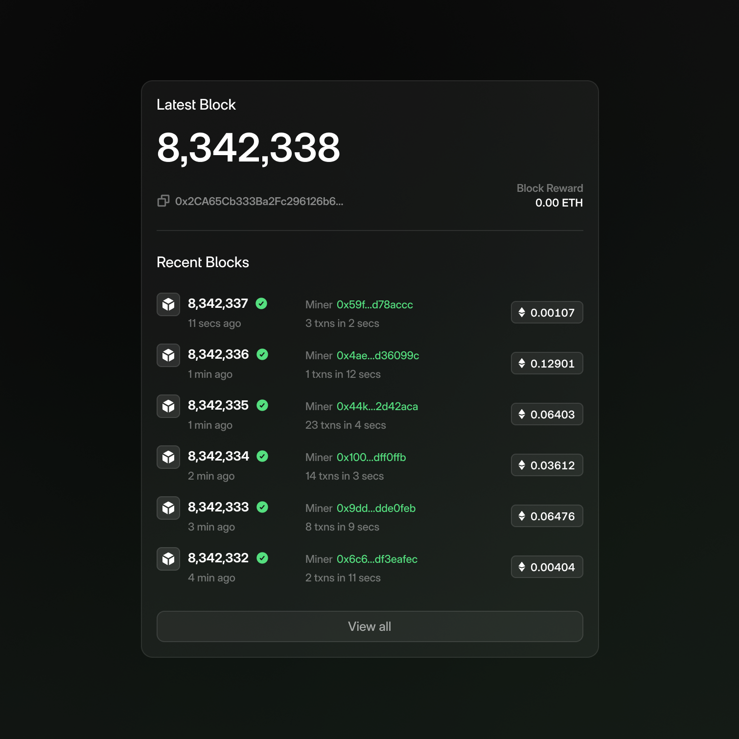 Block Explorer