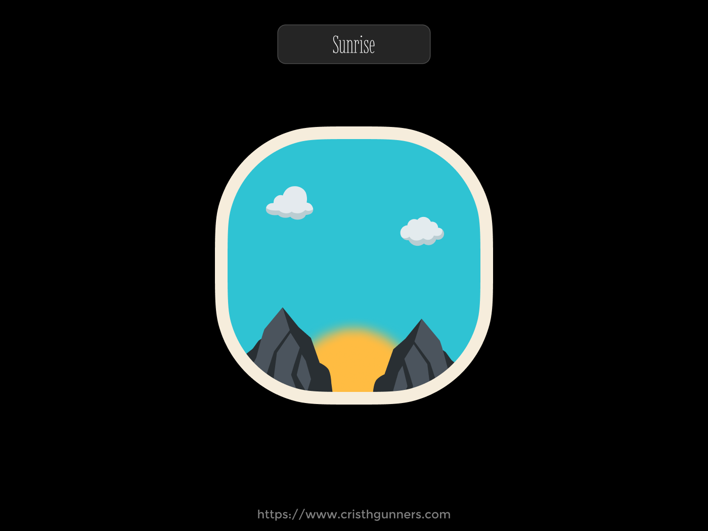 Badge Sunrise