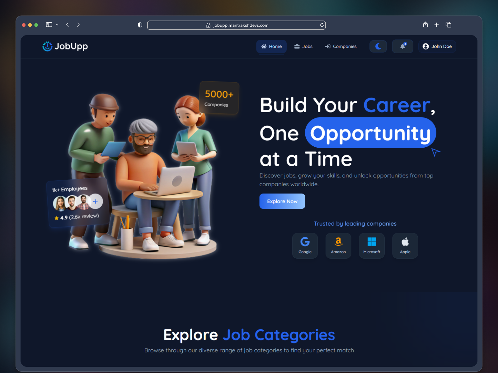 Jobupp — Premium Job Portal & SaaS UI Kit