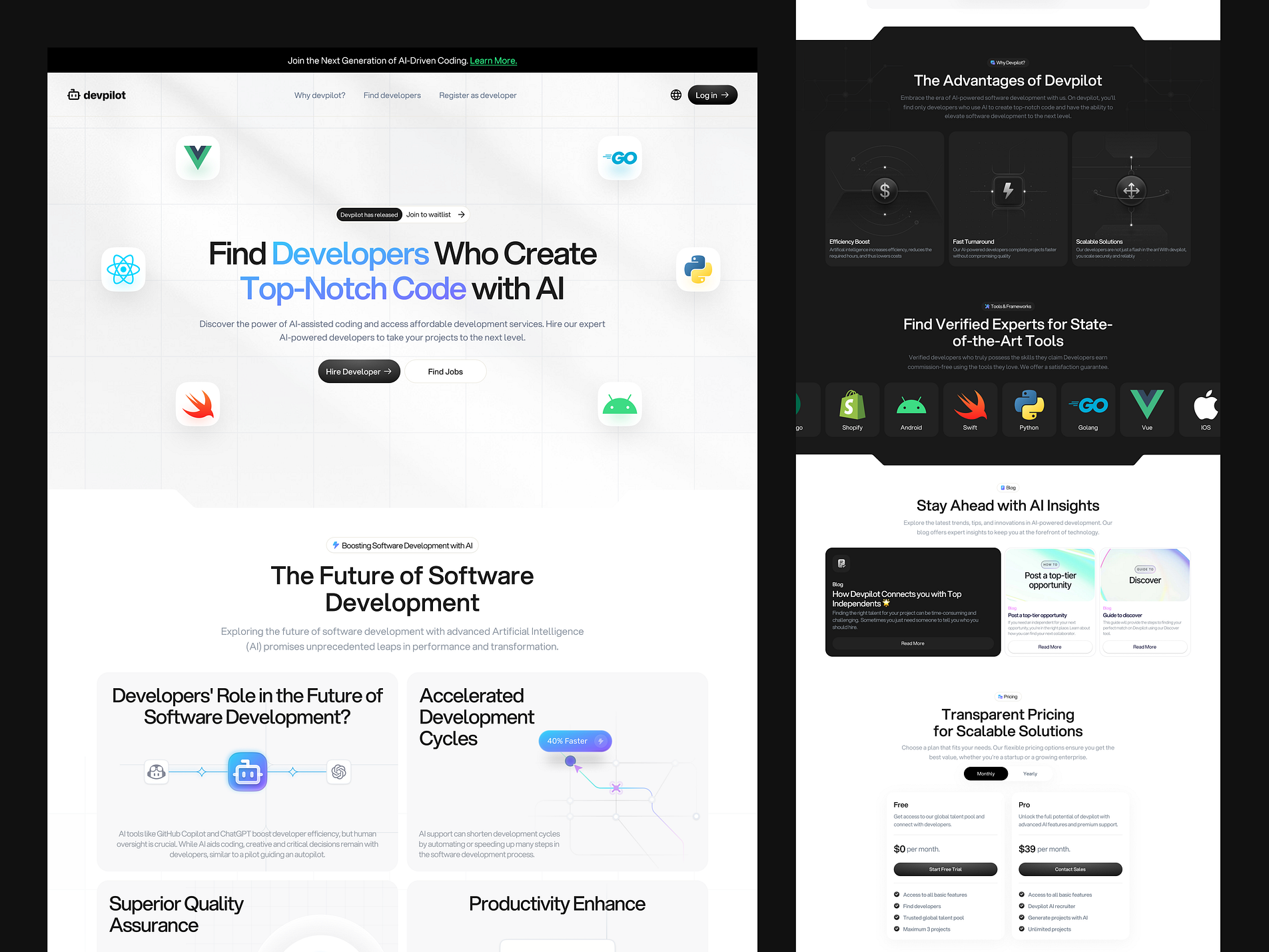 SaaS Landing Page