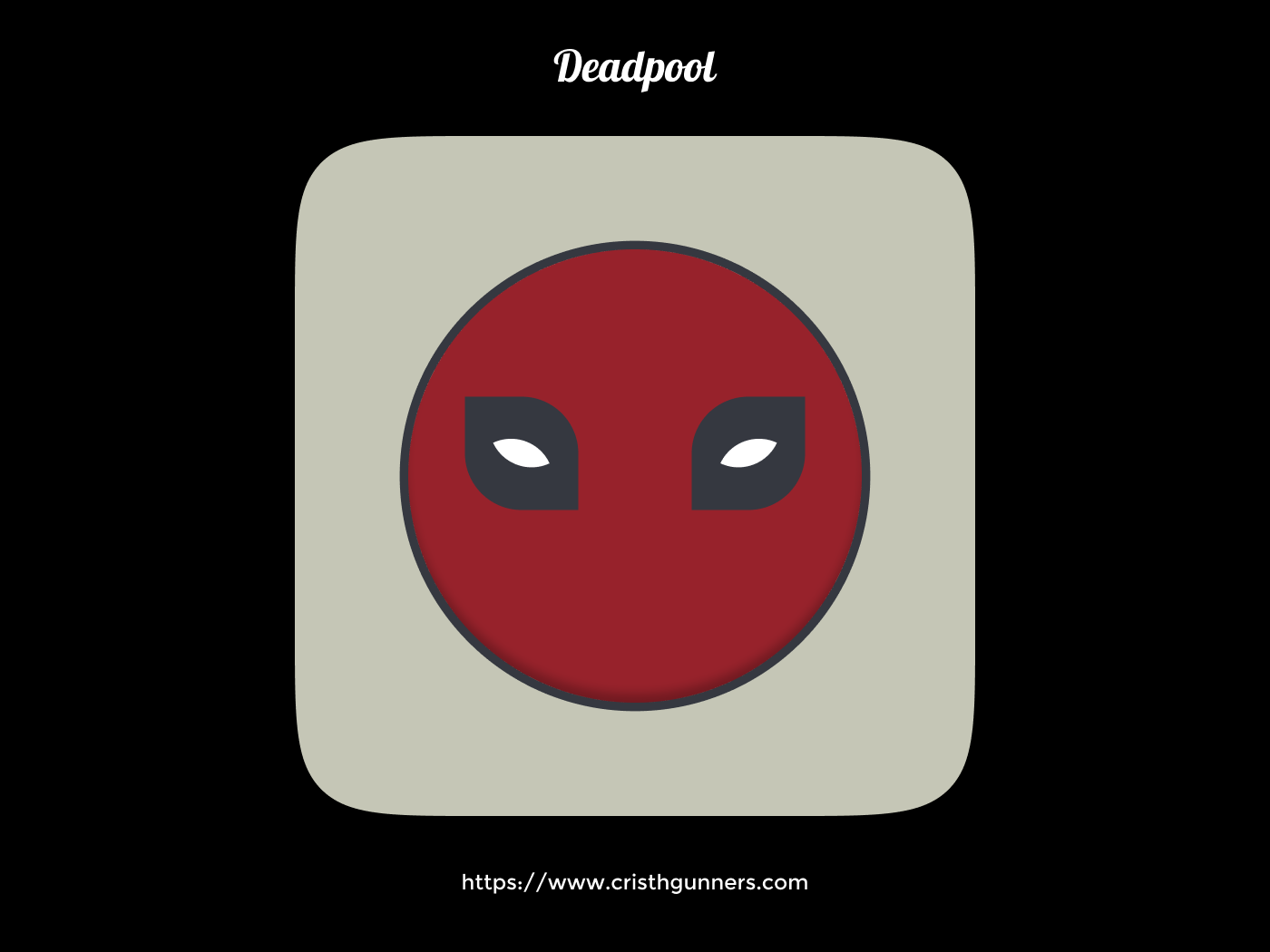 Emoticon Deadpool