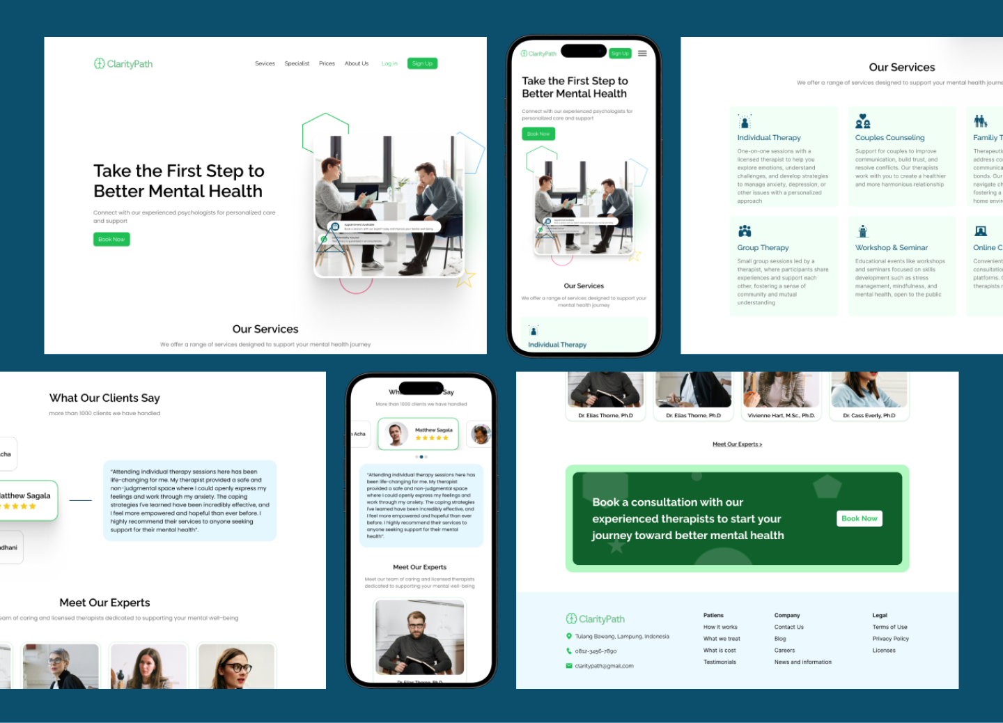 Mental Health App & Website