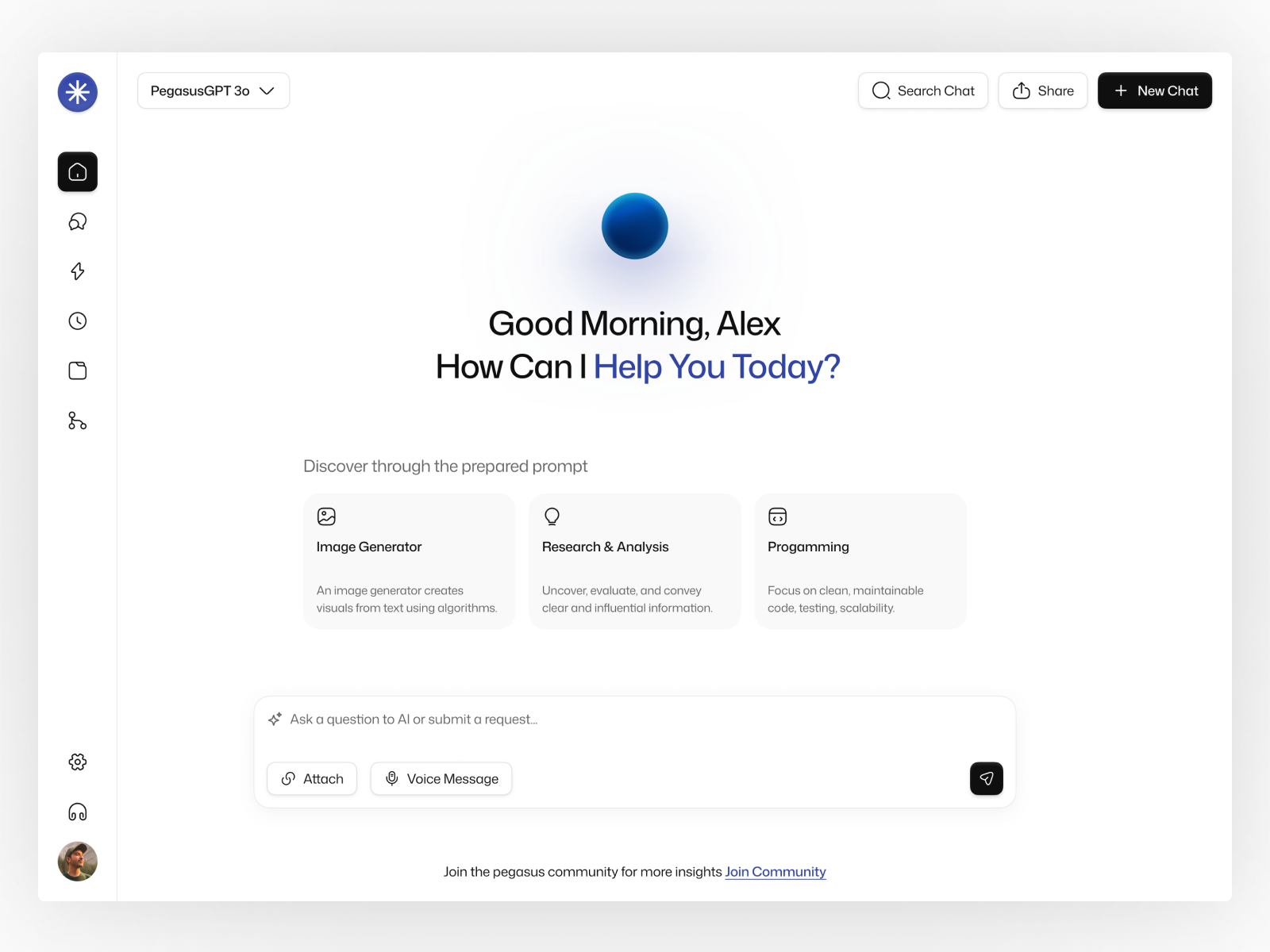 Pegasus AI Chatbot
