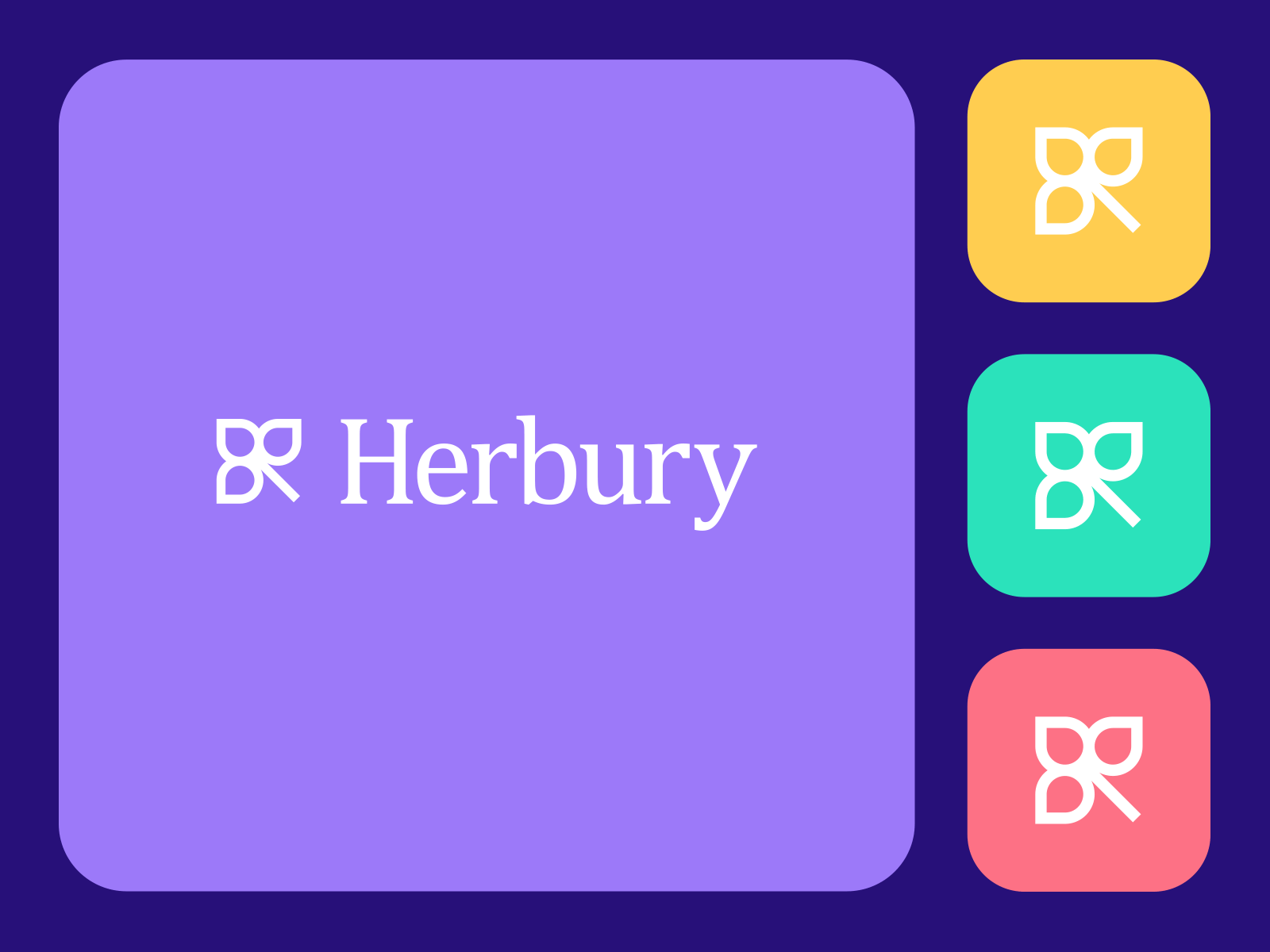 Herbury - logo design