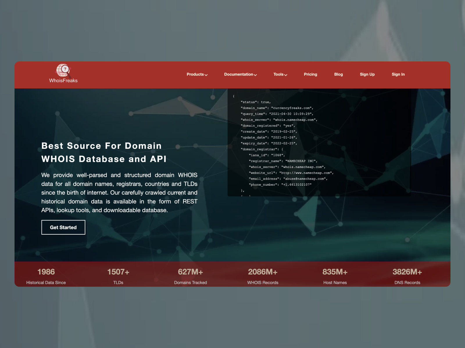 Best Source For Domain WHOIS Database and API