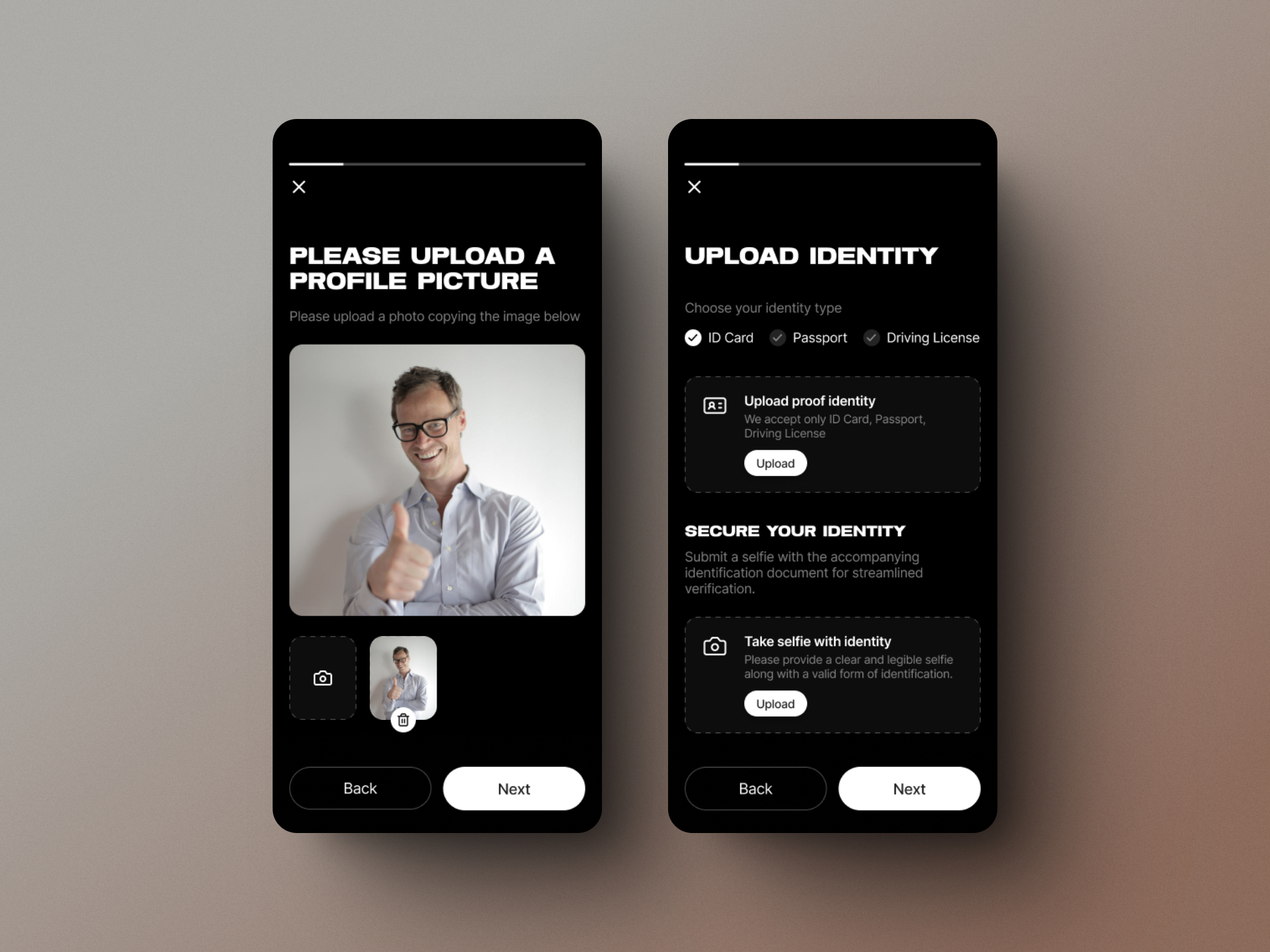UI Design for Upload Fields✨