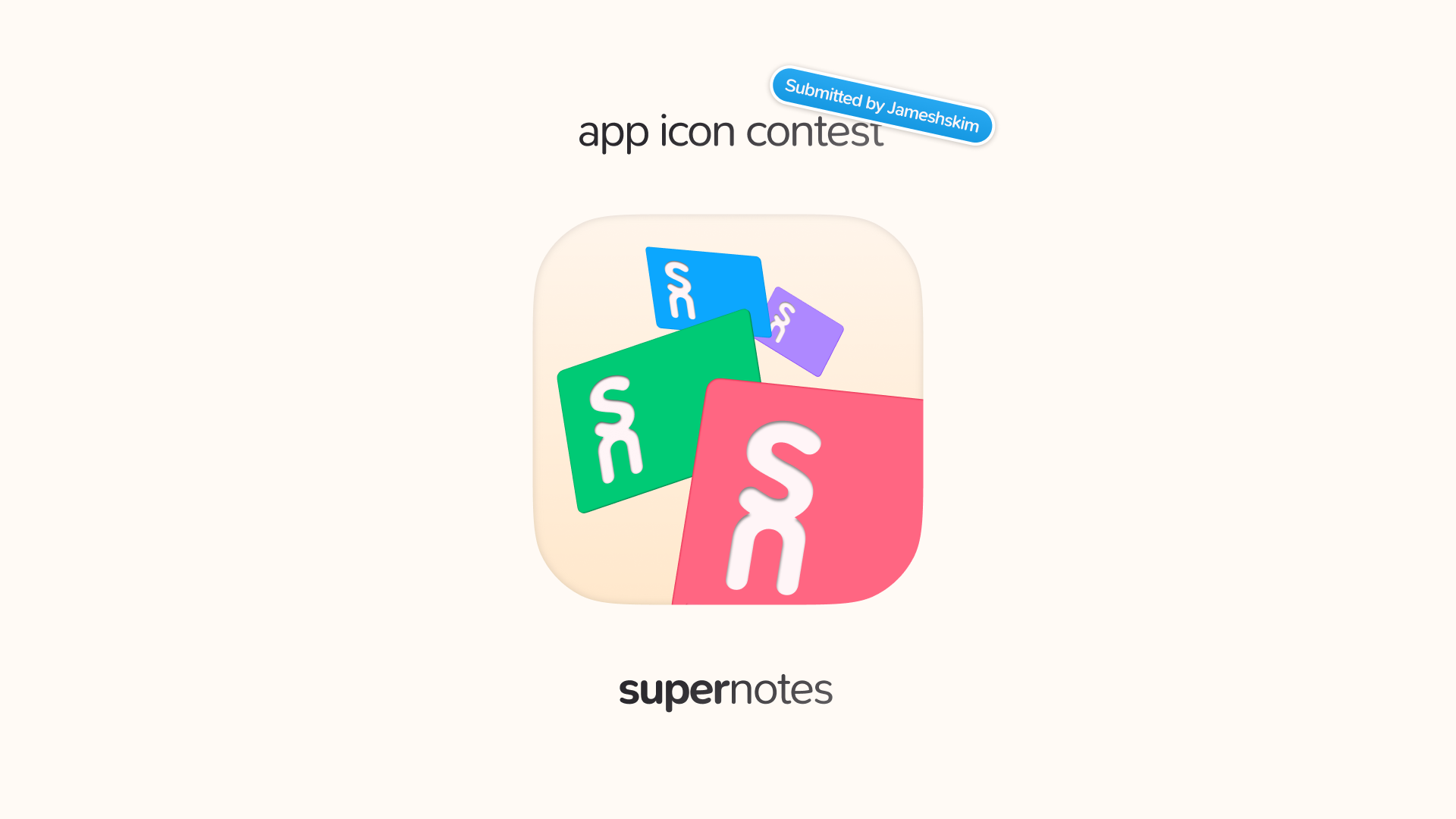 Here’s my take on the app icon contest!