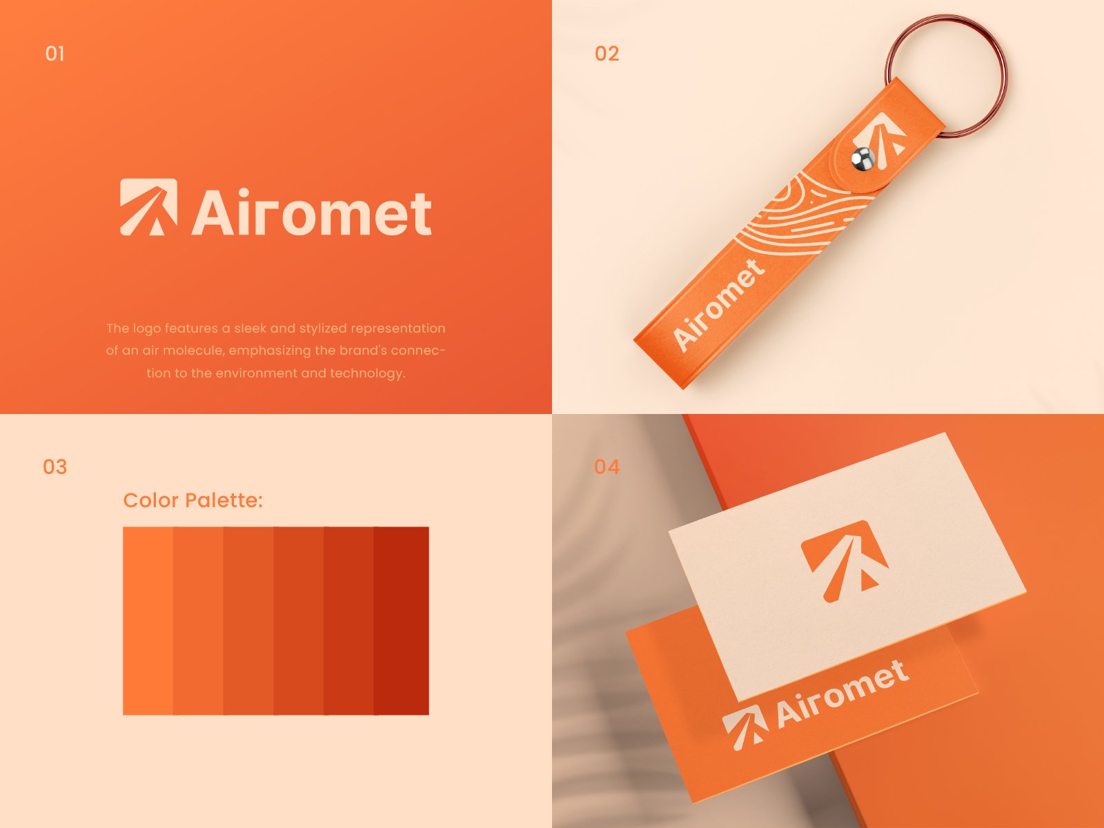 Airomet™ Visual identity
