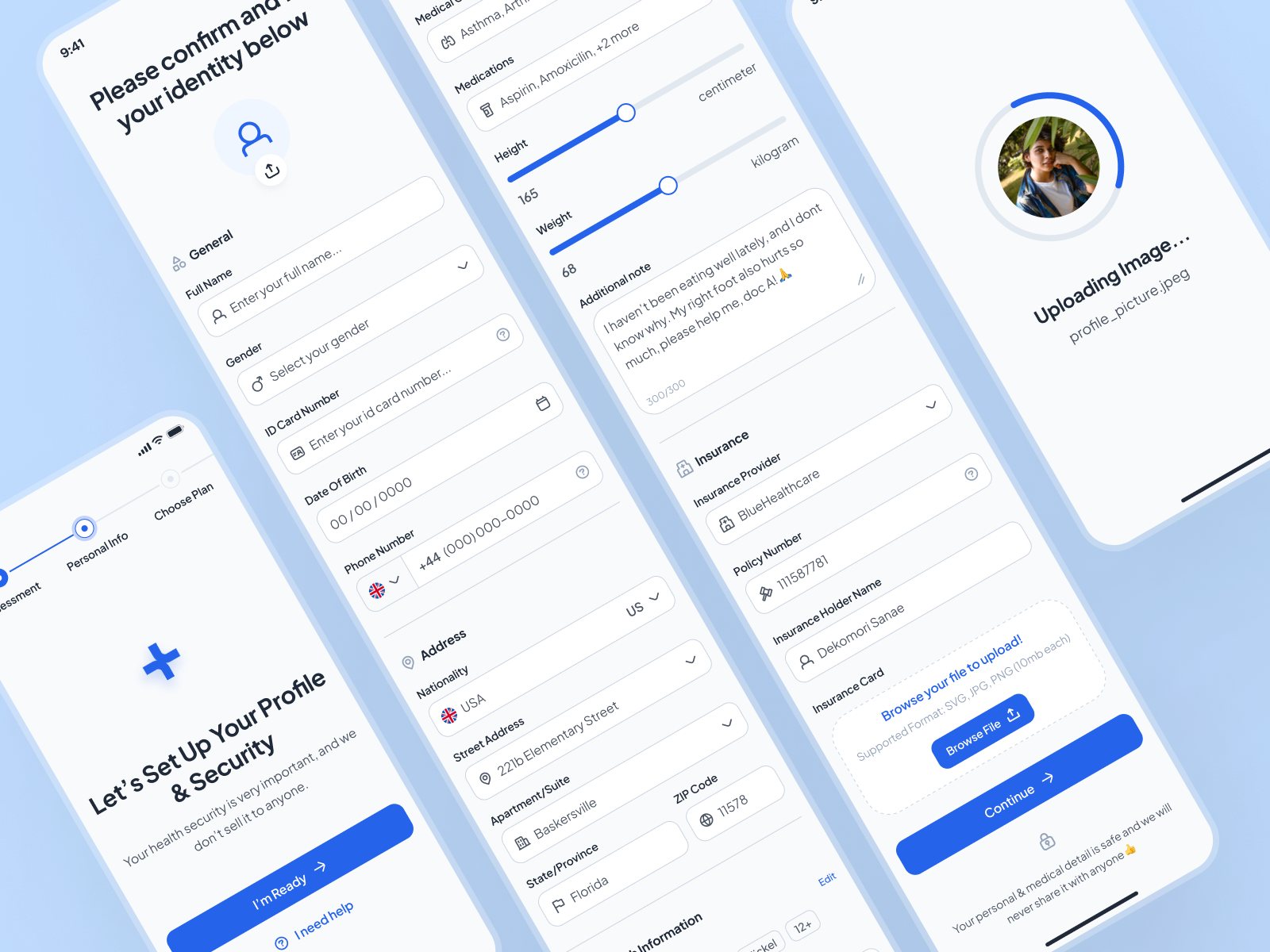 asklepios v2: Account Setup Onboarding UI