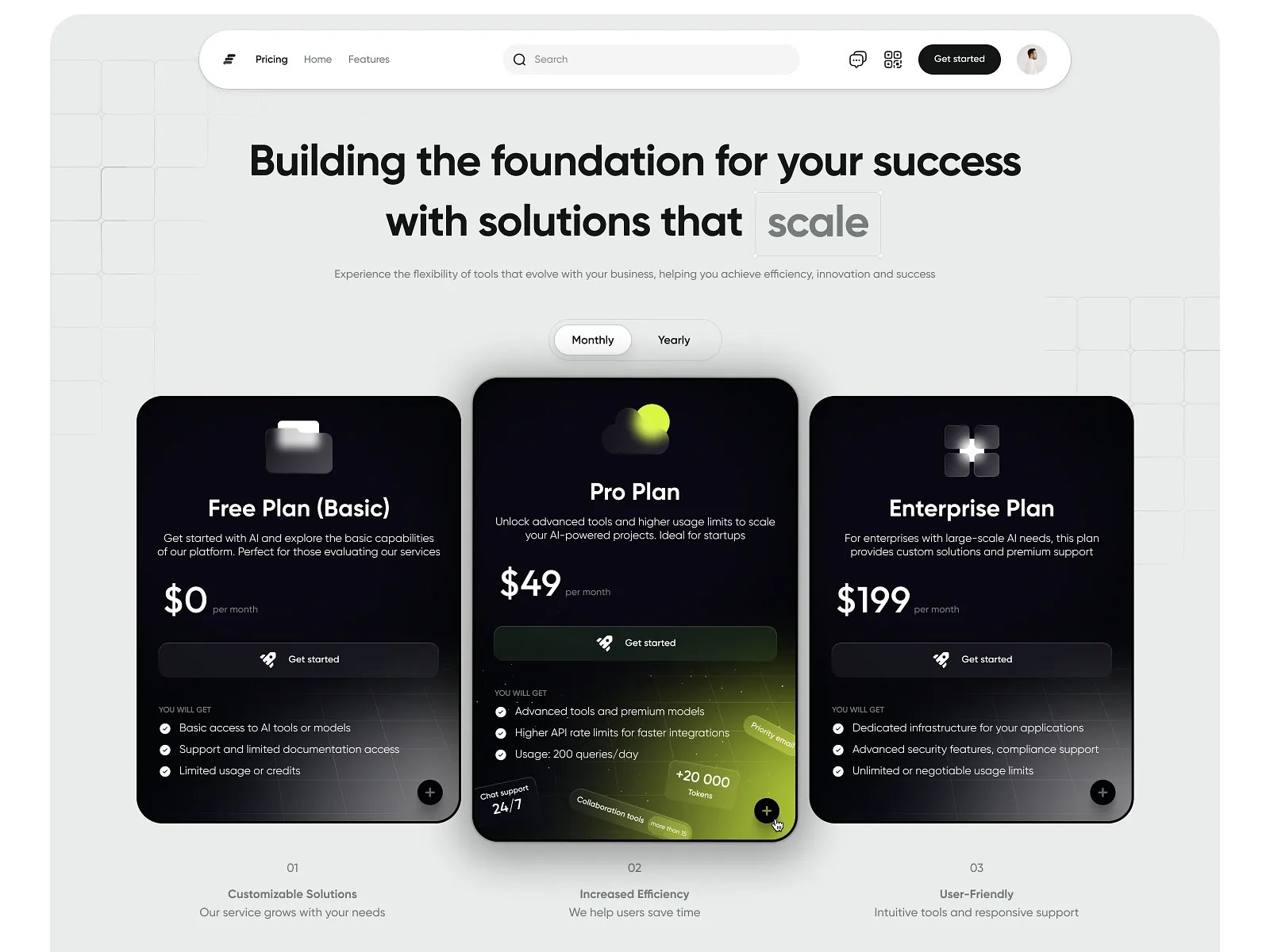 Cogny - AI Landing Page