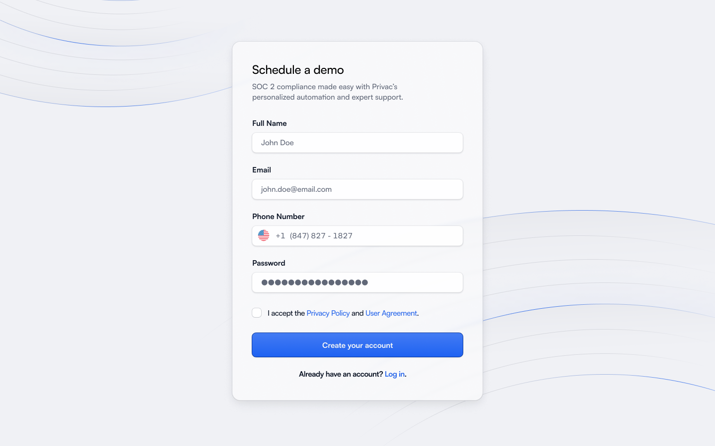 Form Screen