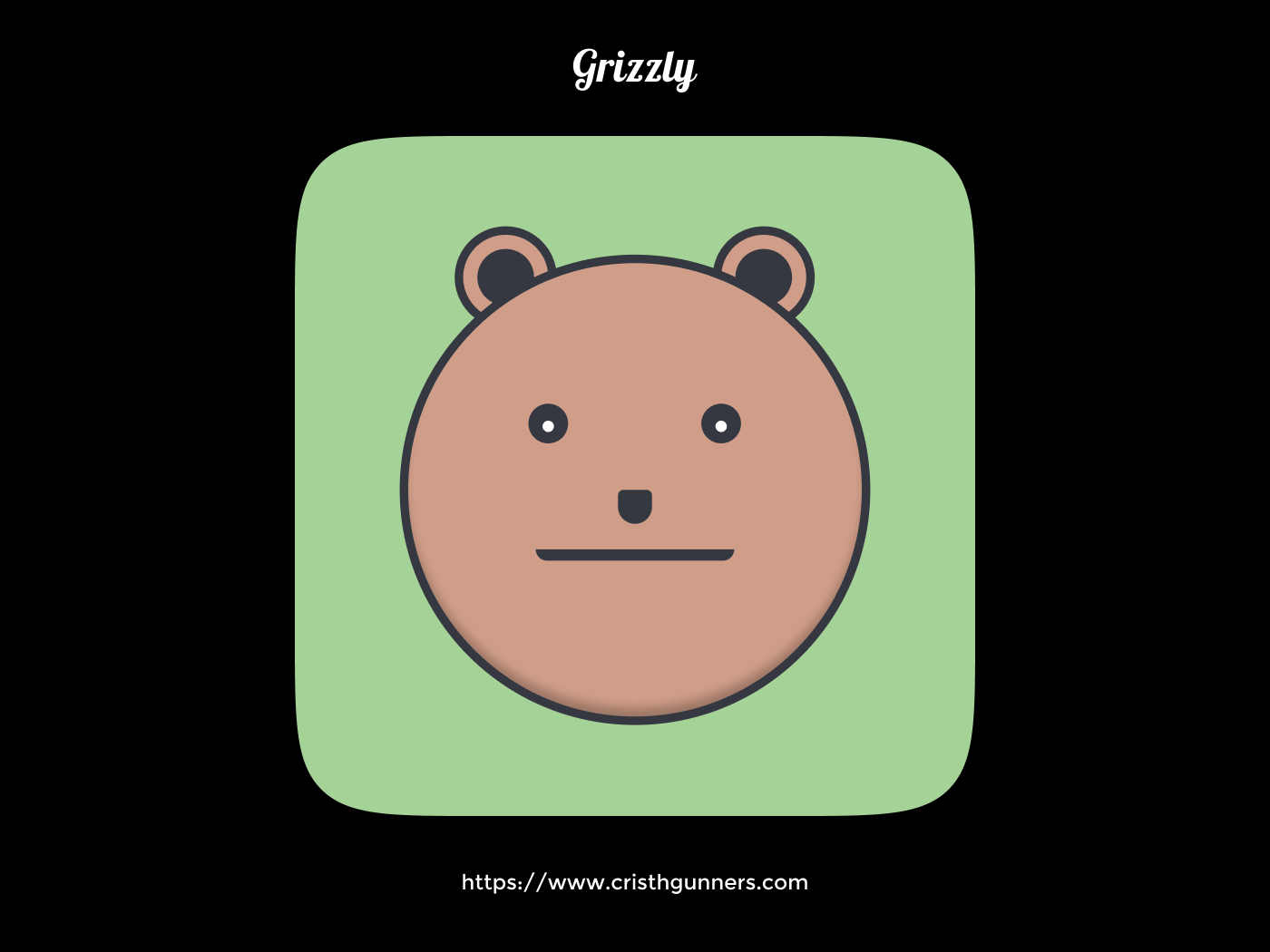 Emoticon Grizzly