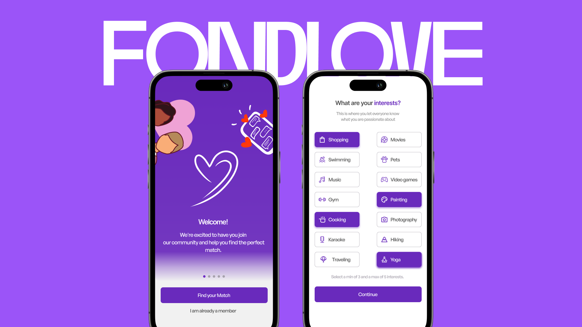 Have you found love, yet? Find it on FONDLOVE.