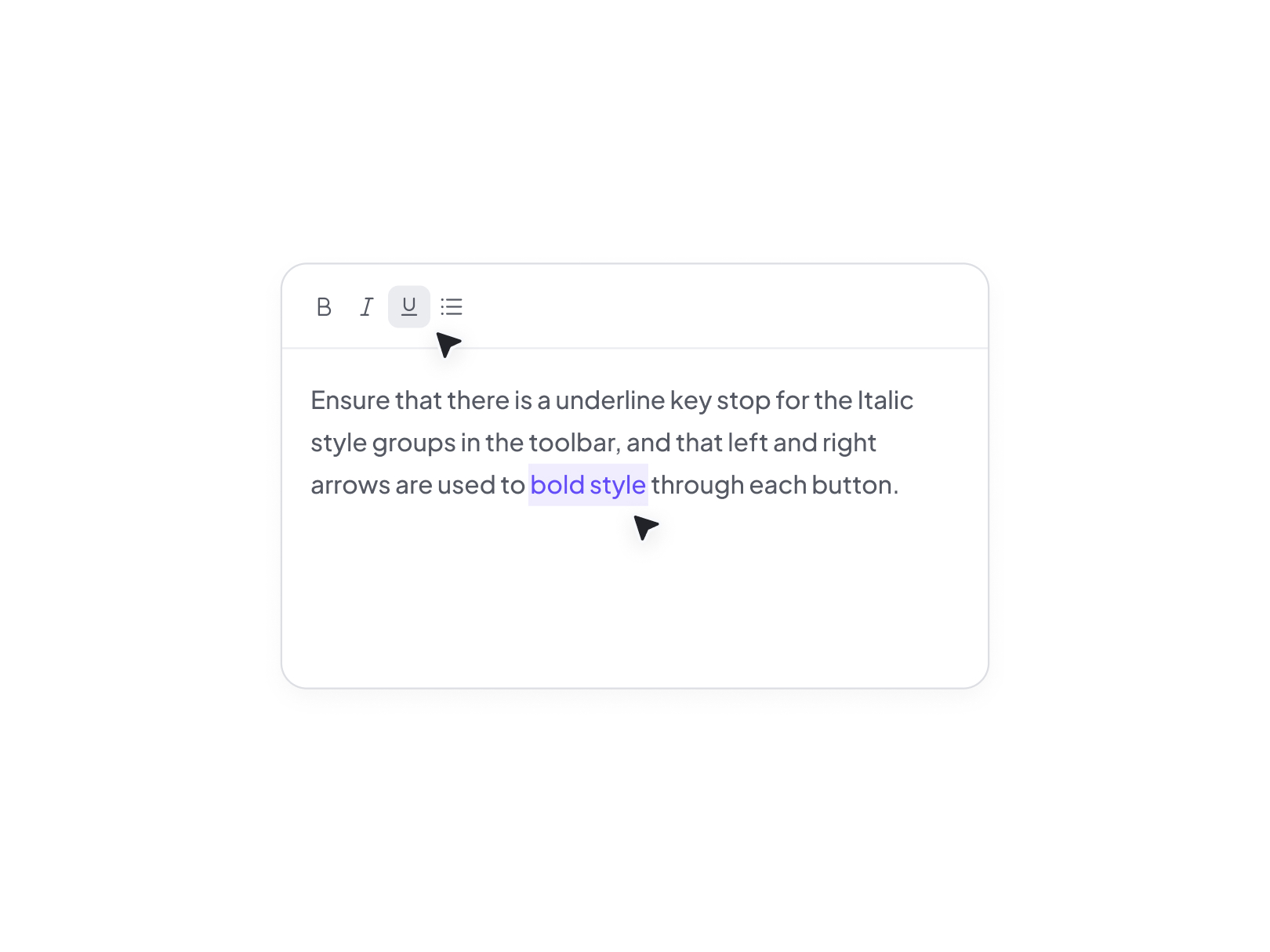 Rich Text Input