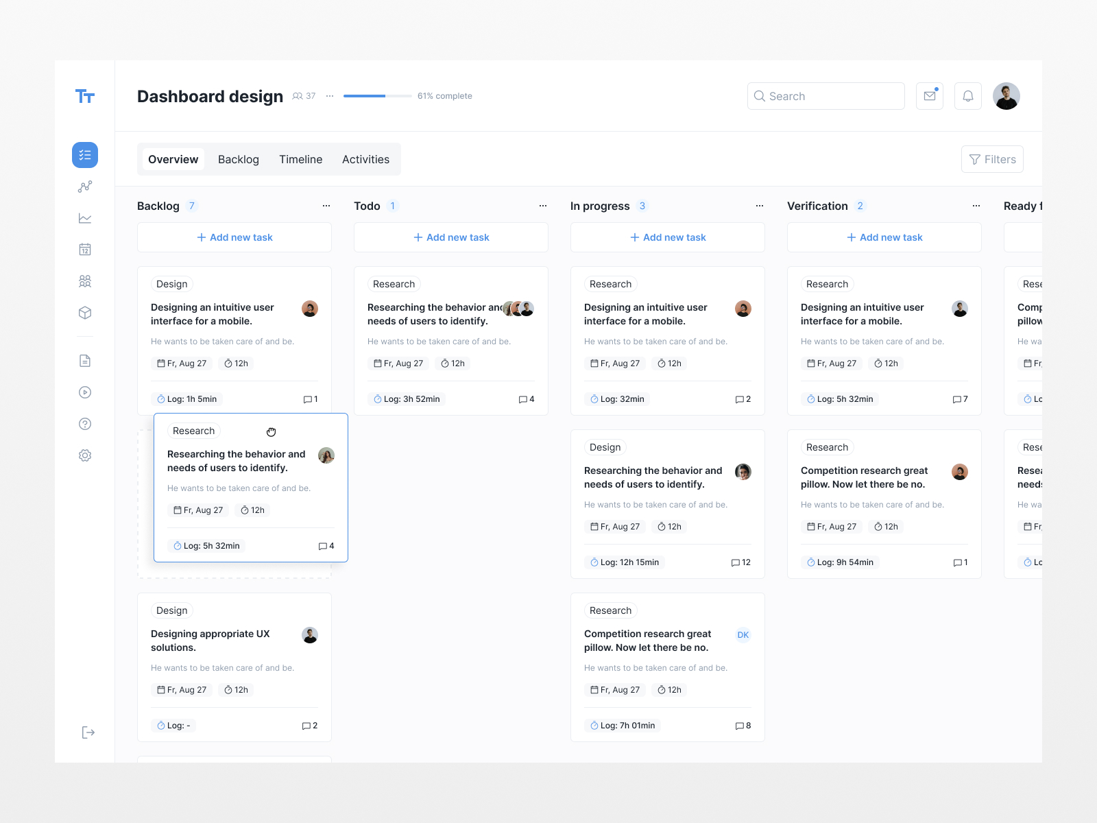 Task Track - Kanban Board