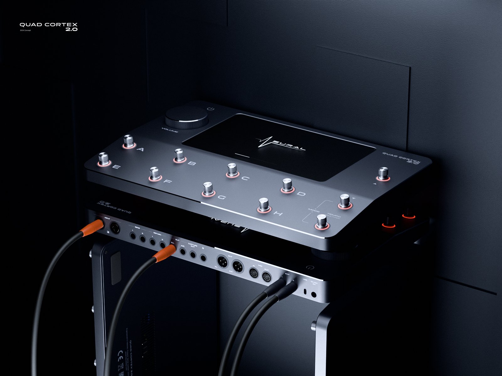 Quad Cortex 2.0 - 3D Product Exploration