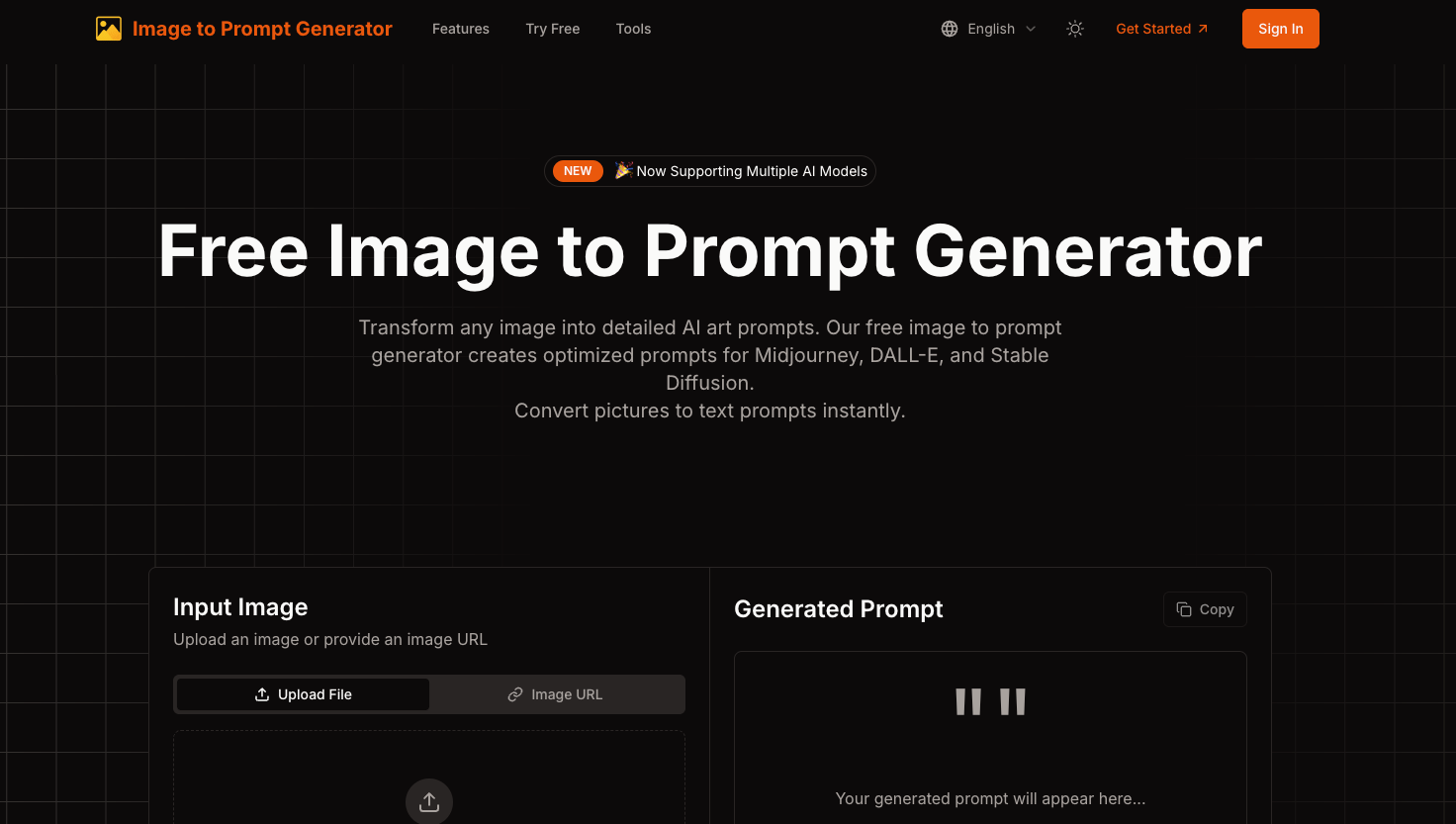 Image to Prompt - Smart Image Analysis for Stunning AI Art