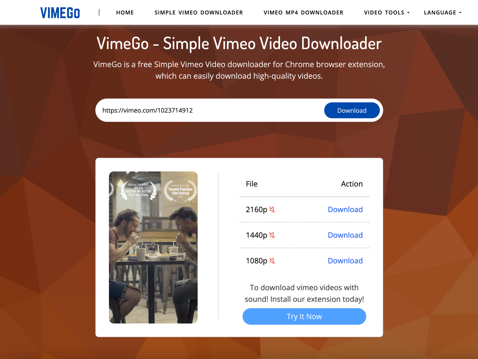 Vimego Demo