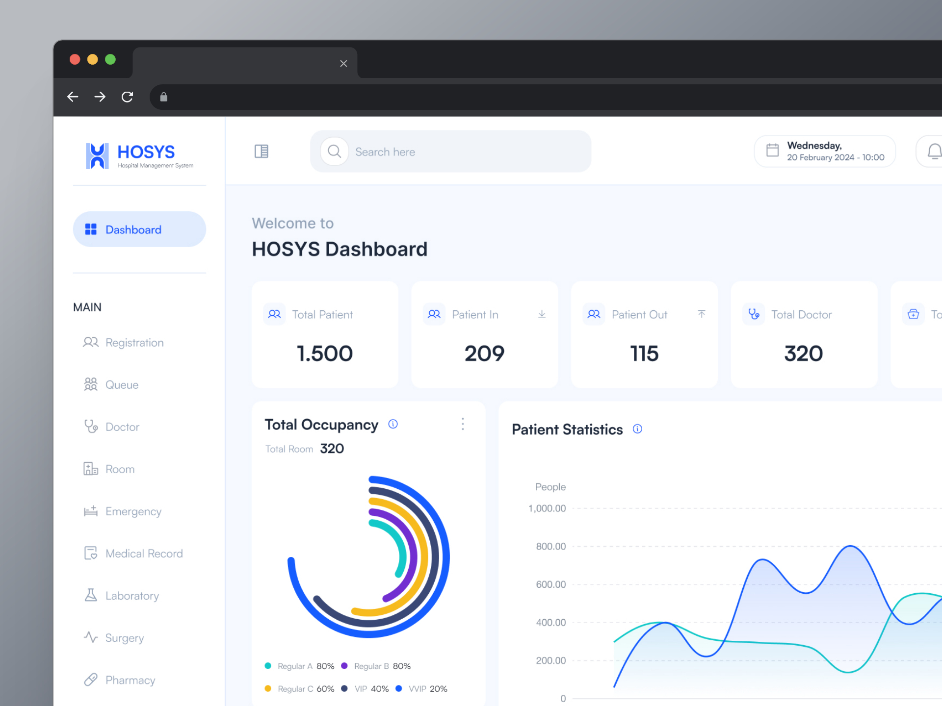 HOSYS - Hospital Management System