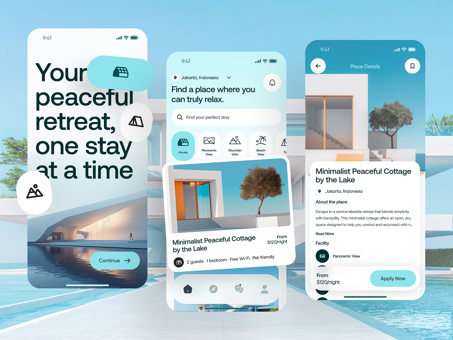 Homestay Mobile App Concept