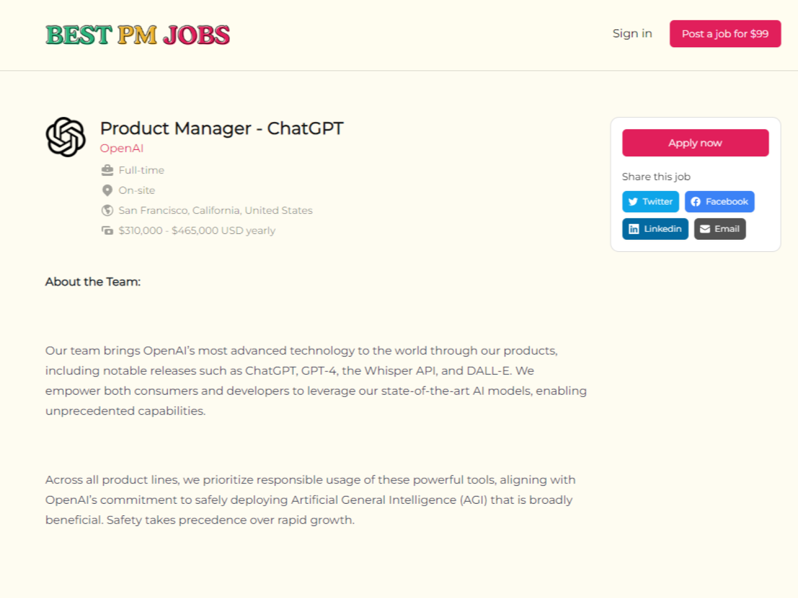 Best PM Jobs Demo