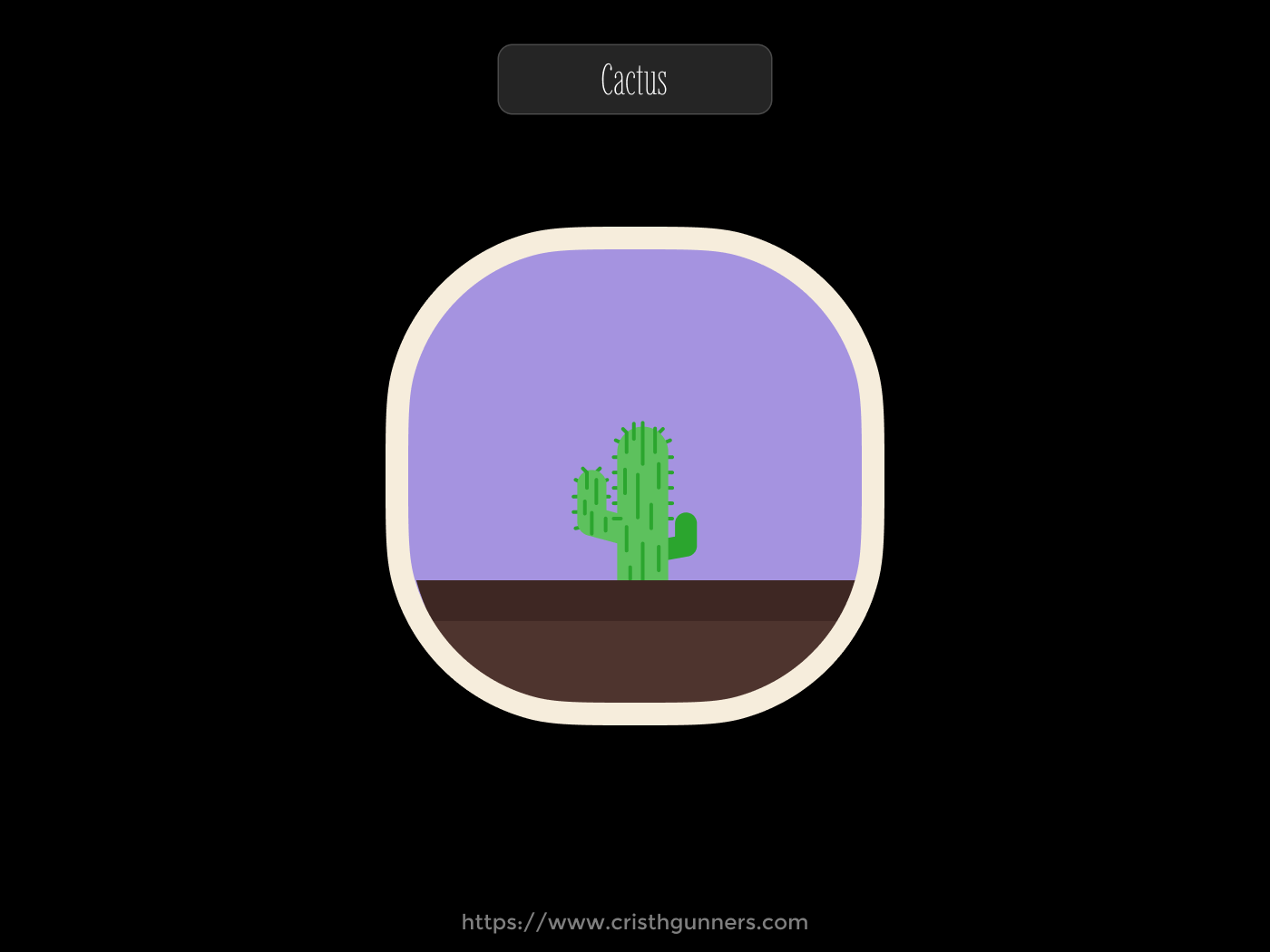 Badge Cactus