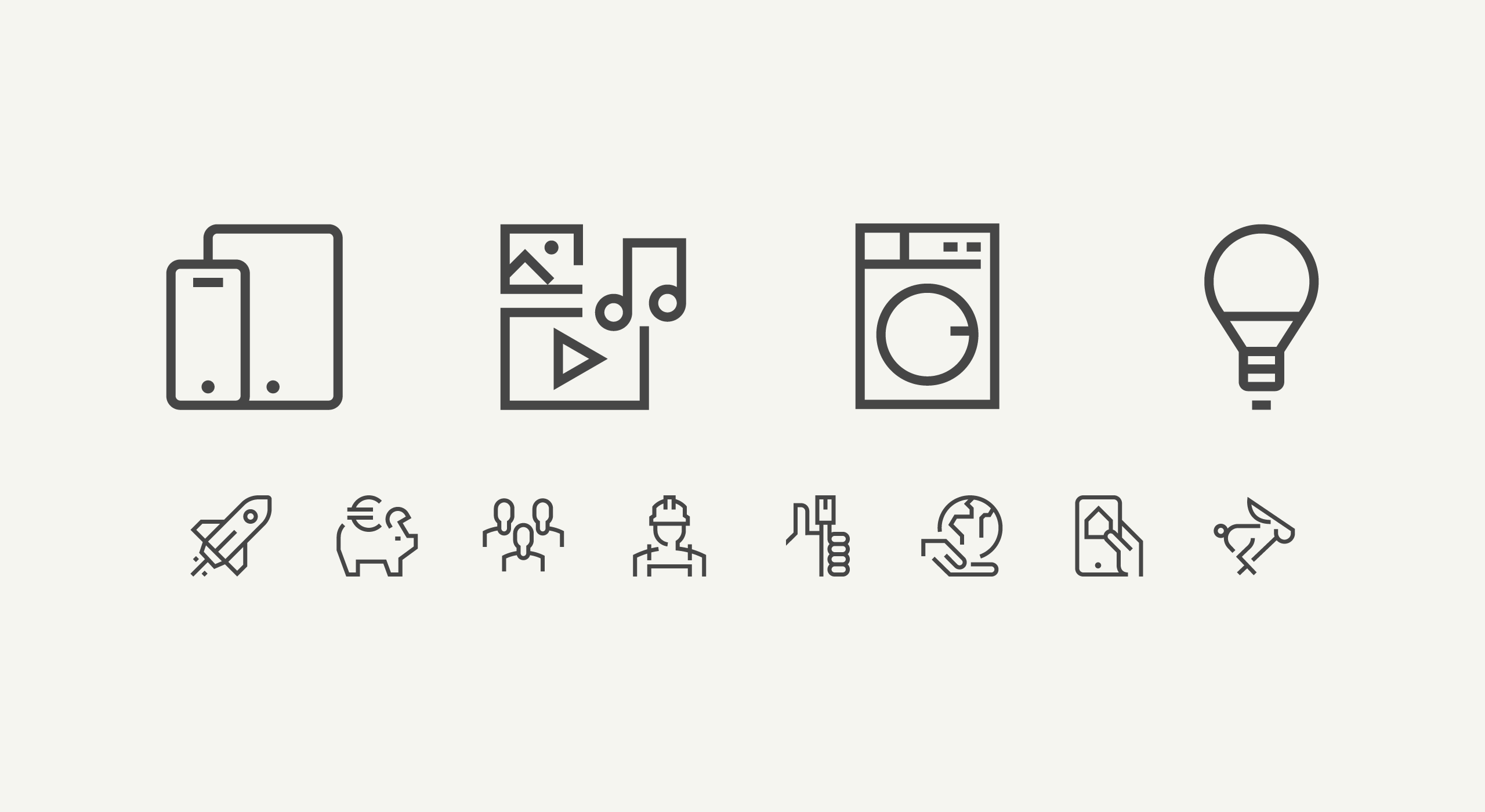 Deutsche Glasfaser Iconography