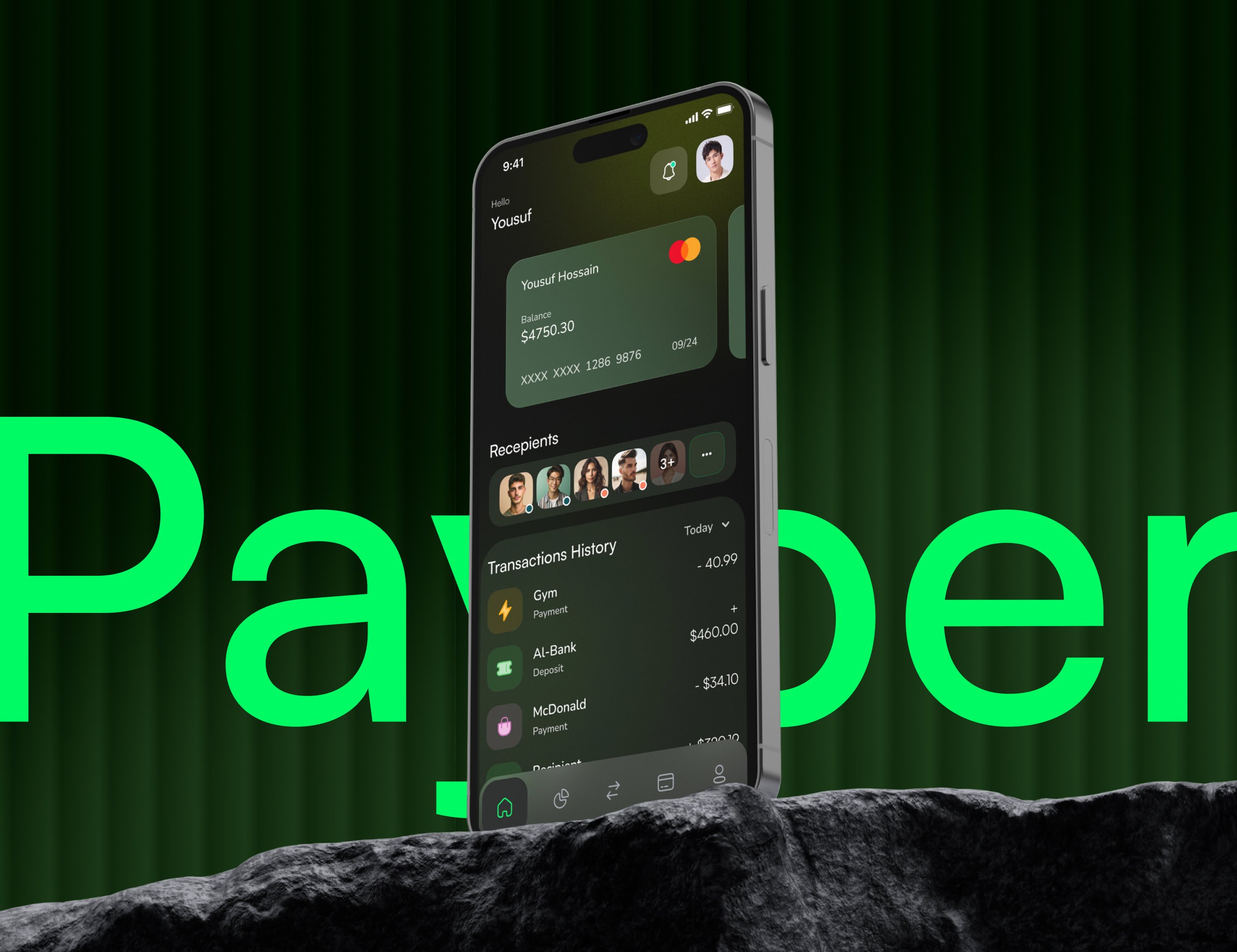 Payper digital wallet app