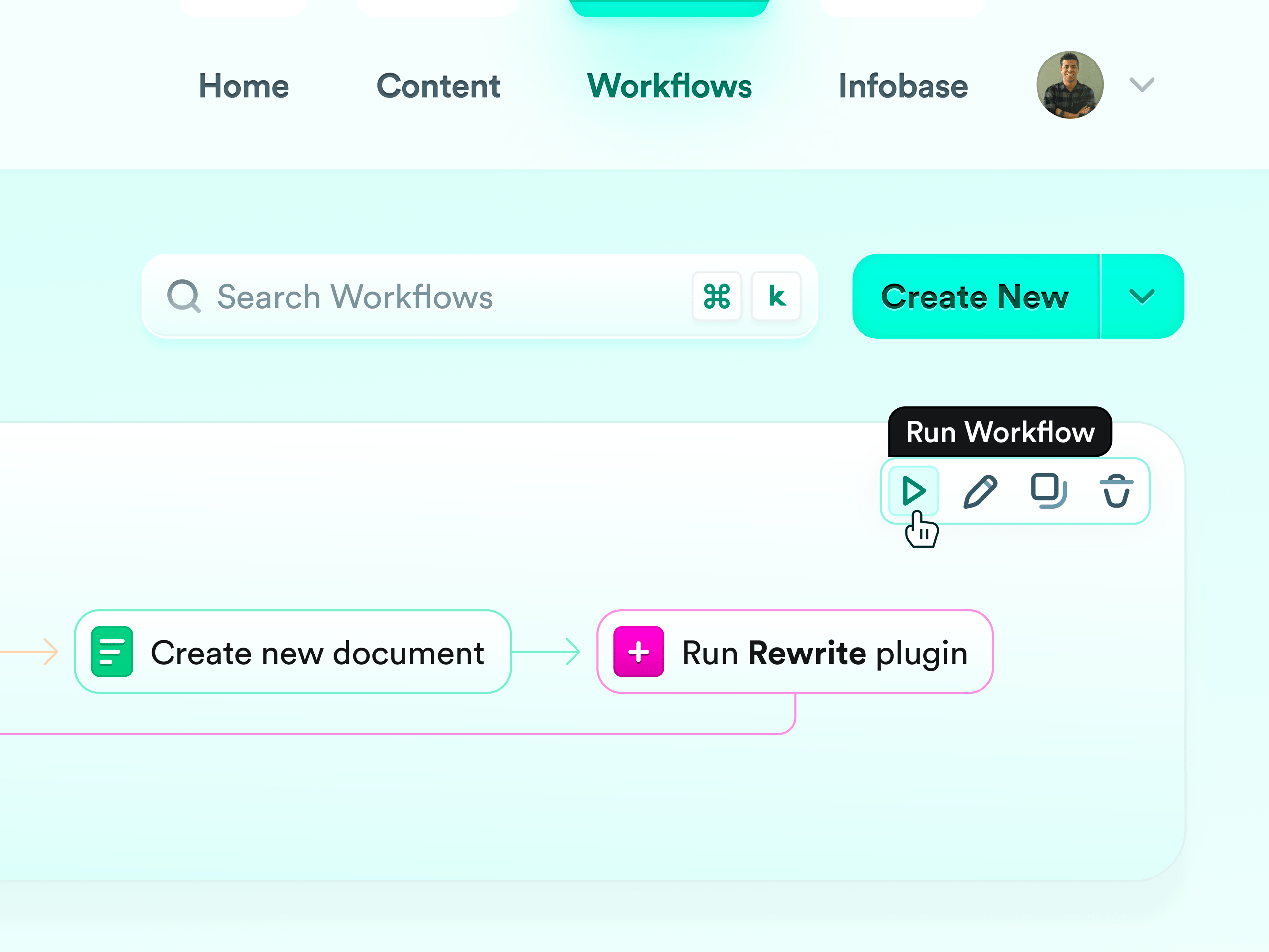 copy.ai Workflows