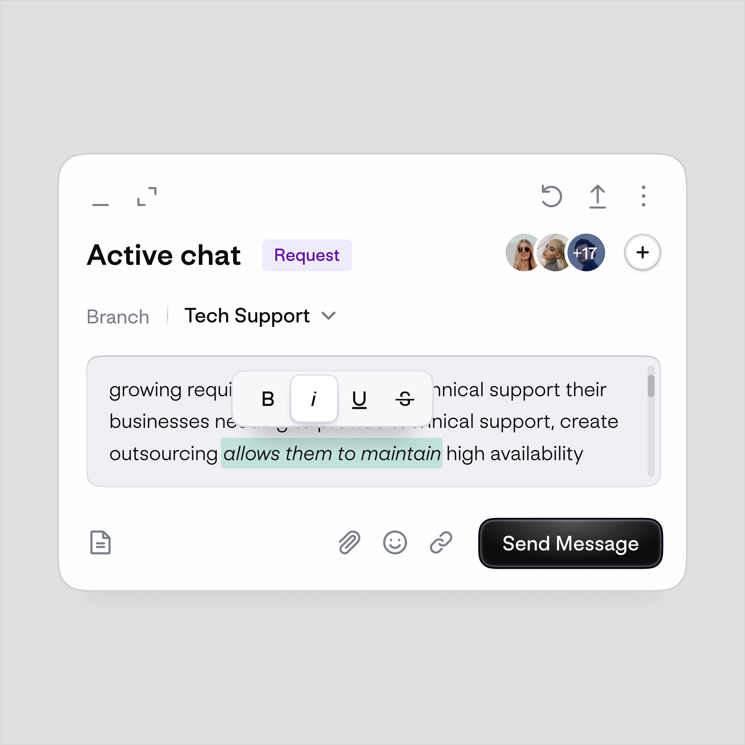 UI Components Light Theme
