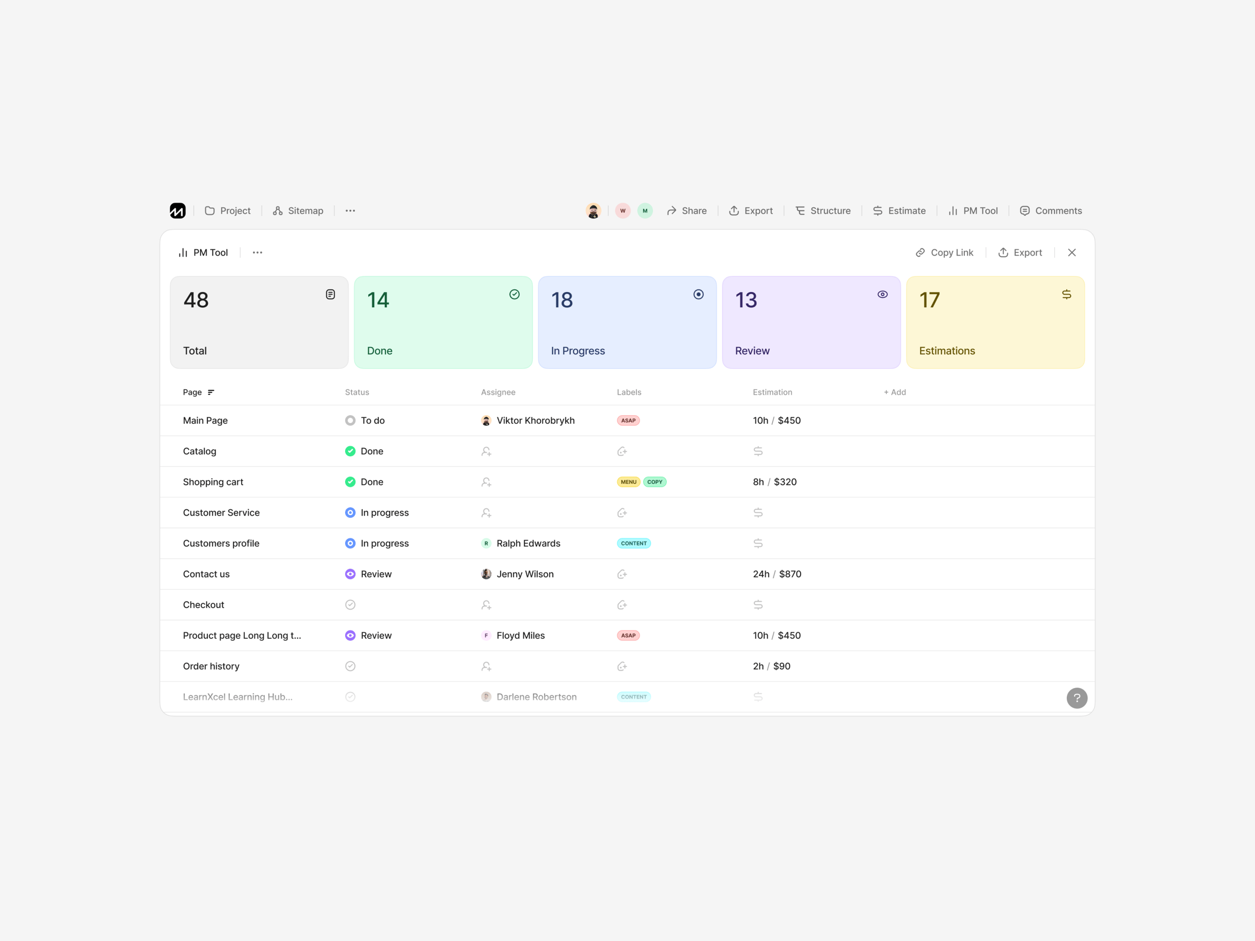 PM Tool