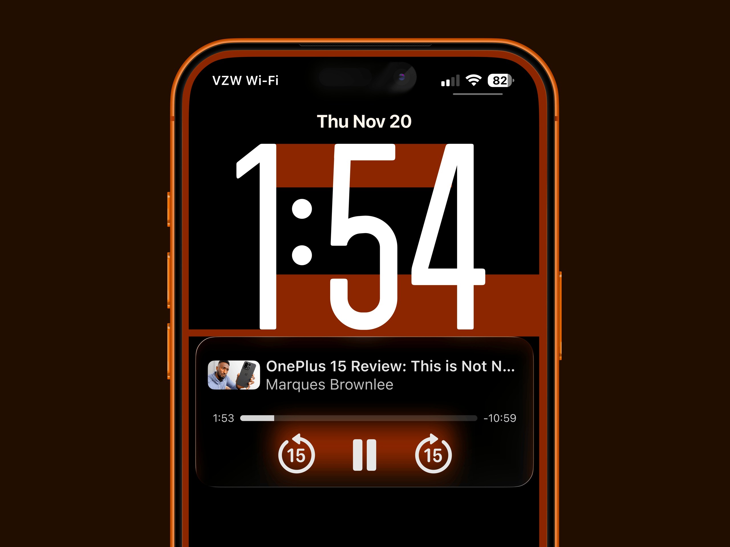 YouTube iOS Lock Screen Widget Feature Concept