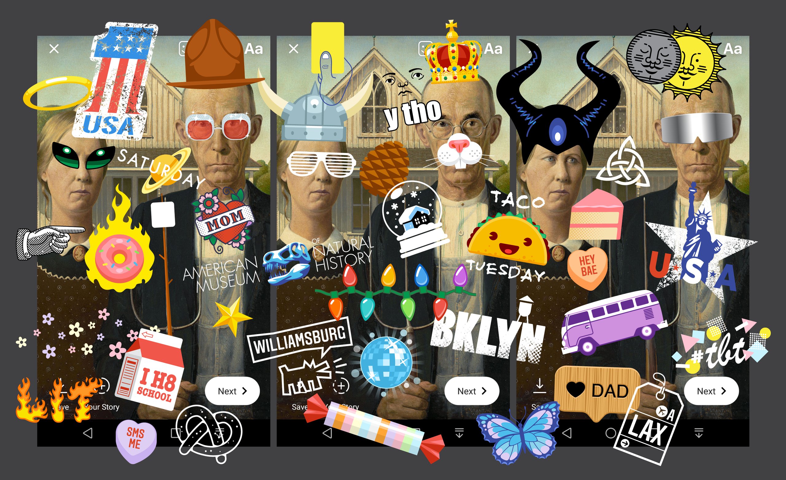 Instagram - stickers