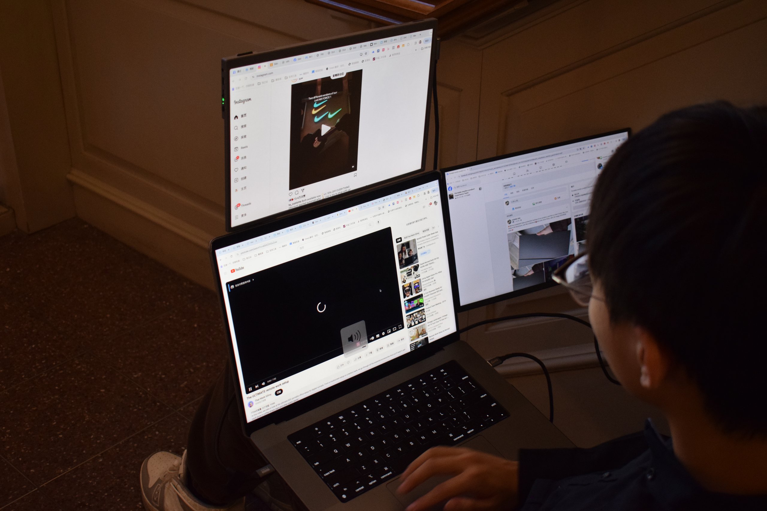 Scope Pro Dual Screen Monitor