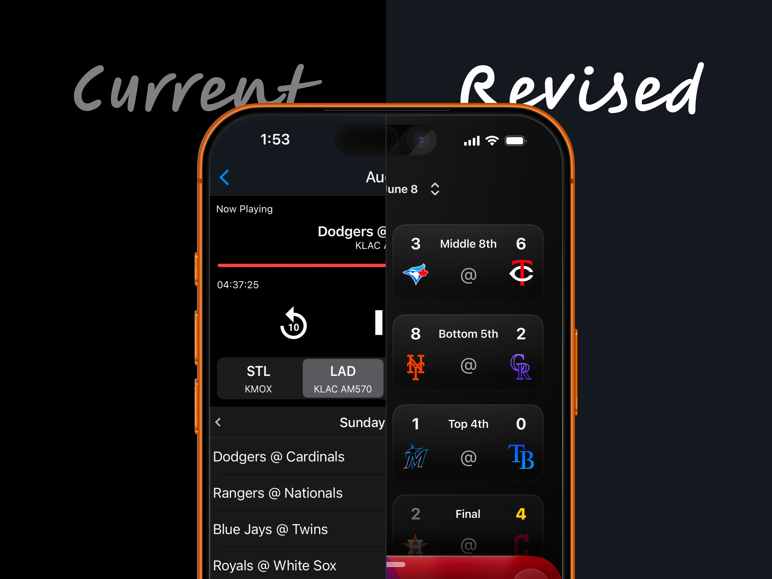 MLB iOS Audio Feature Concept Video Cover Image