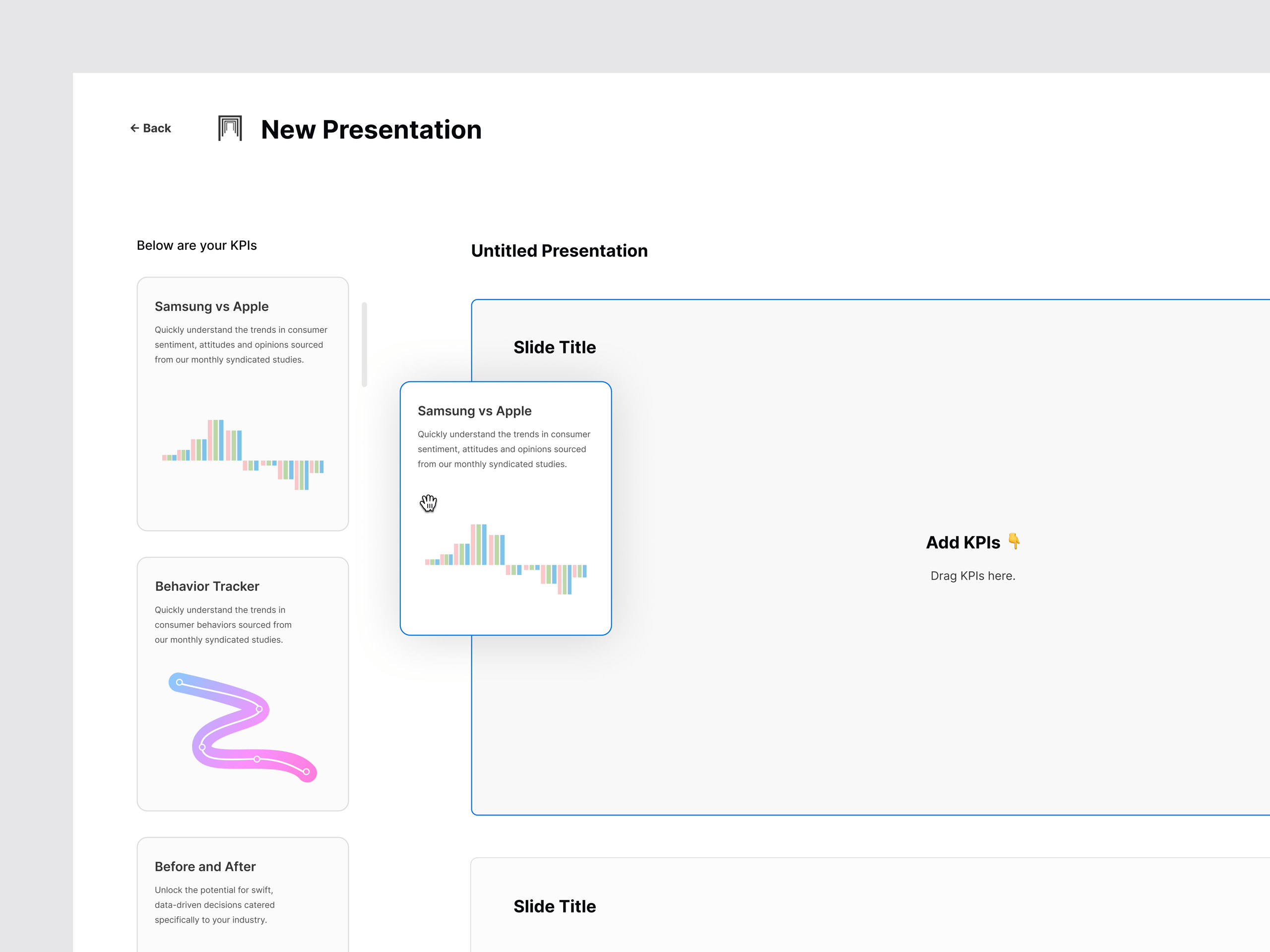Presentation Builder UI