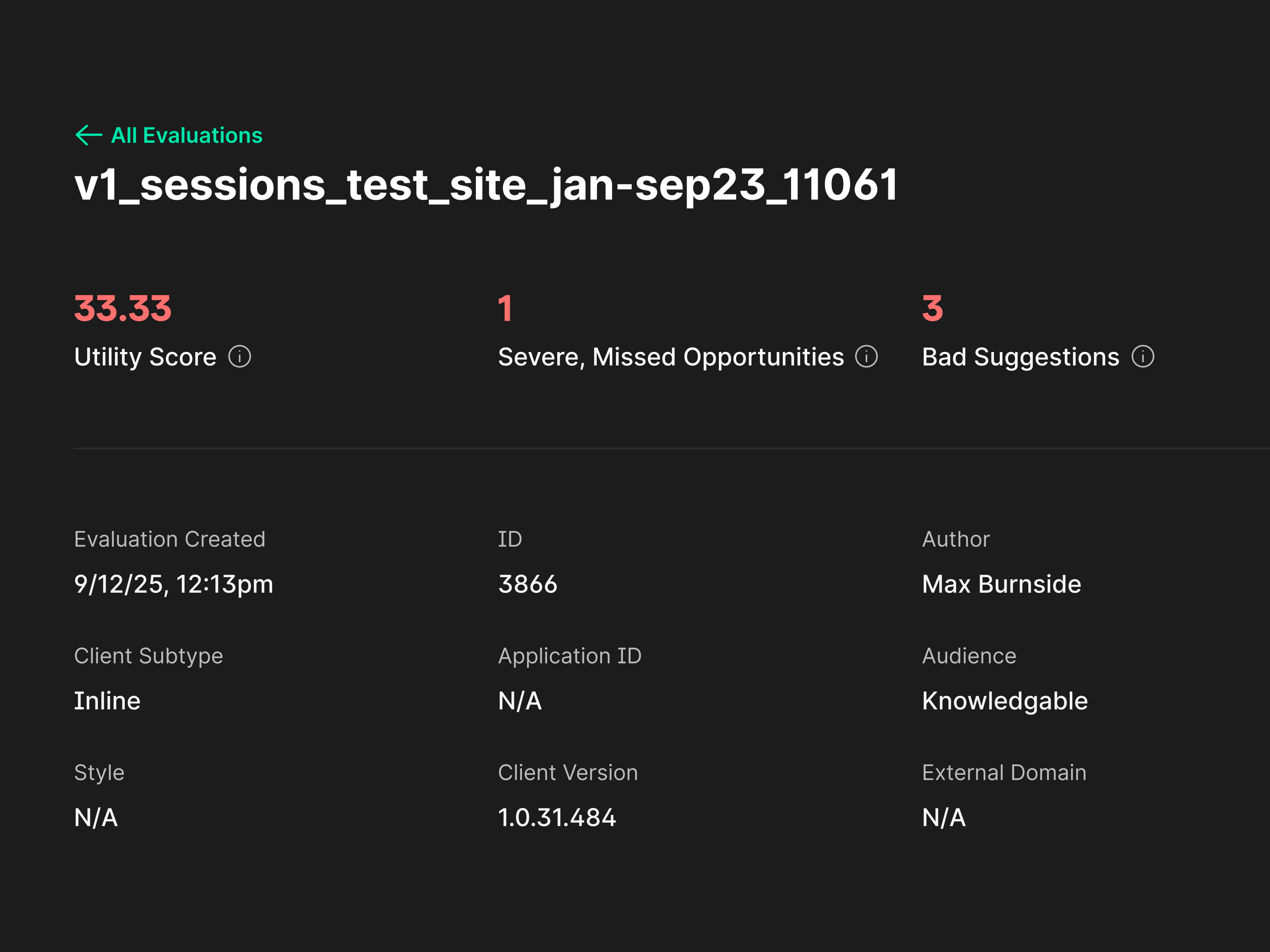 AI Platform Internal Tool