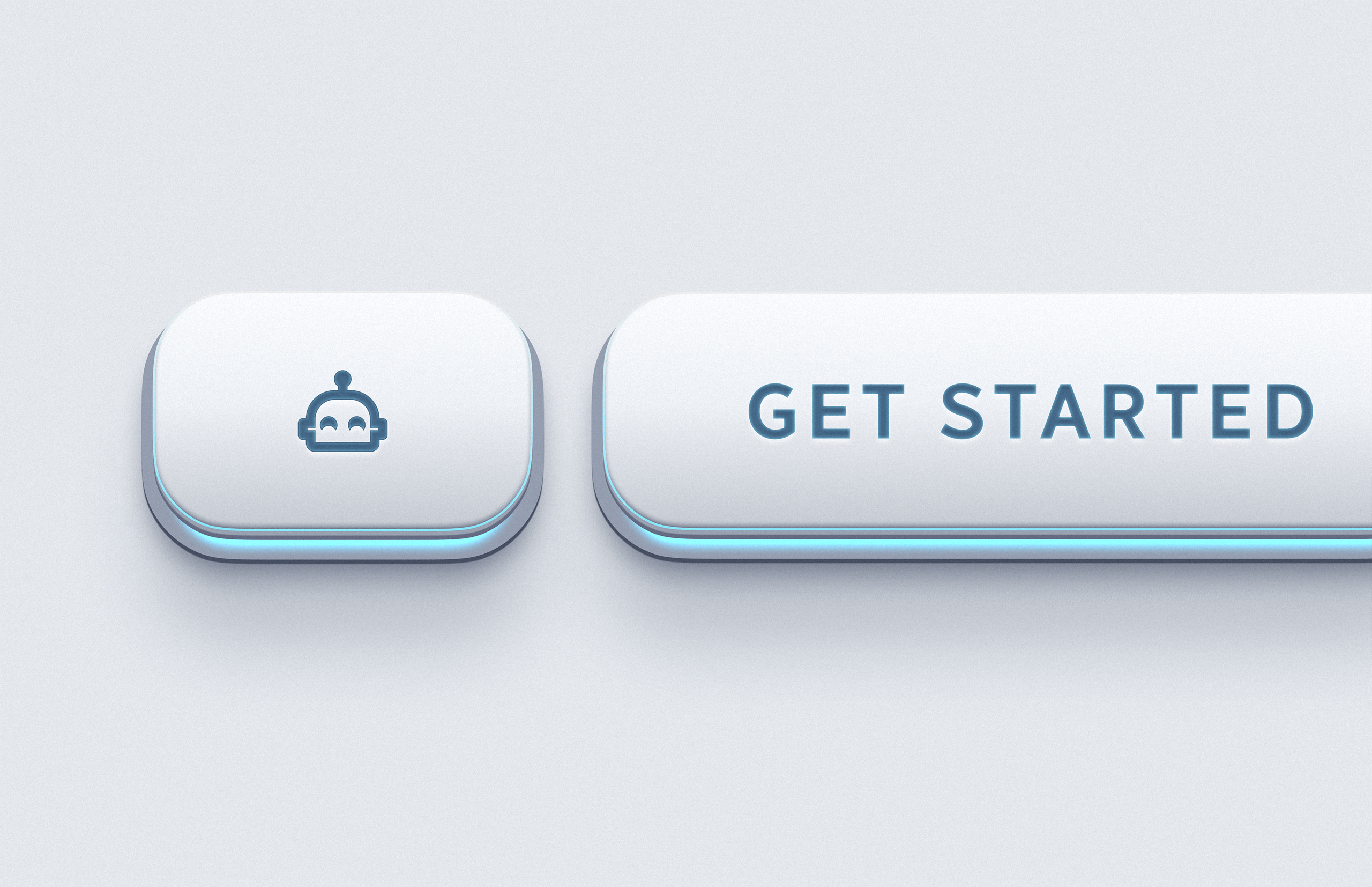 Clean Futuristic Button