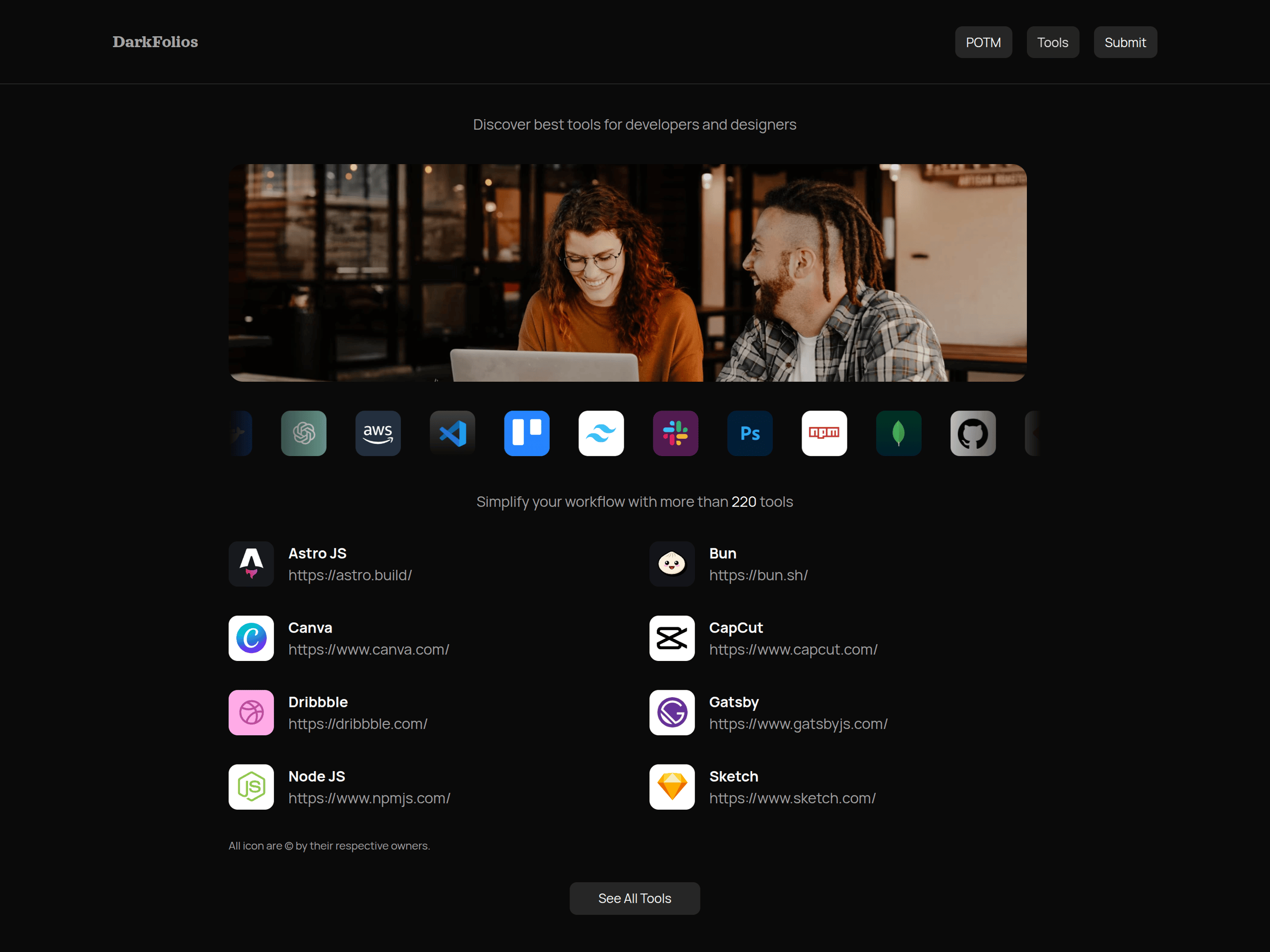 DarkFolios Tools